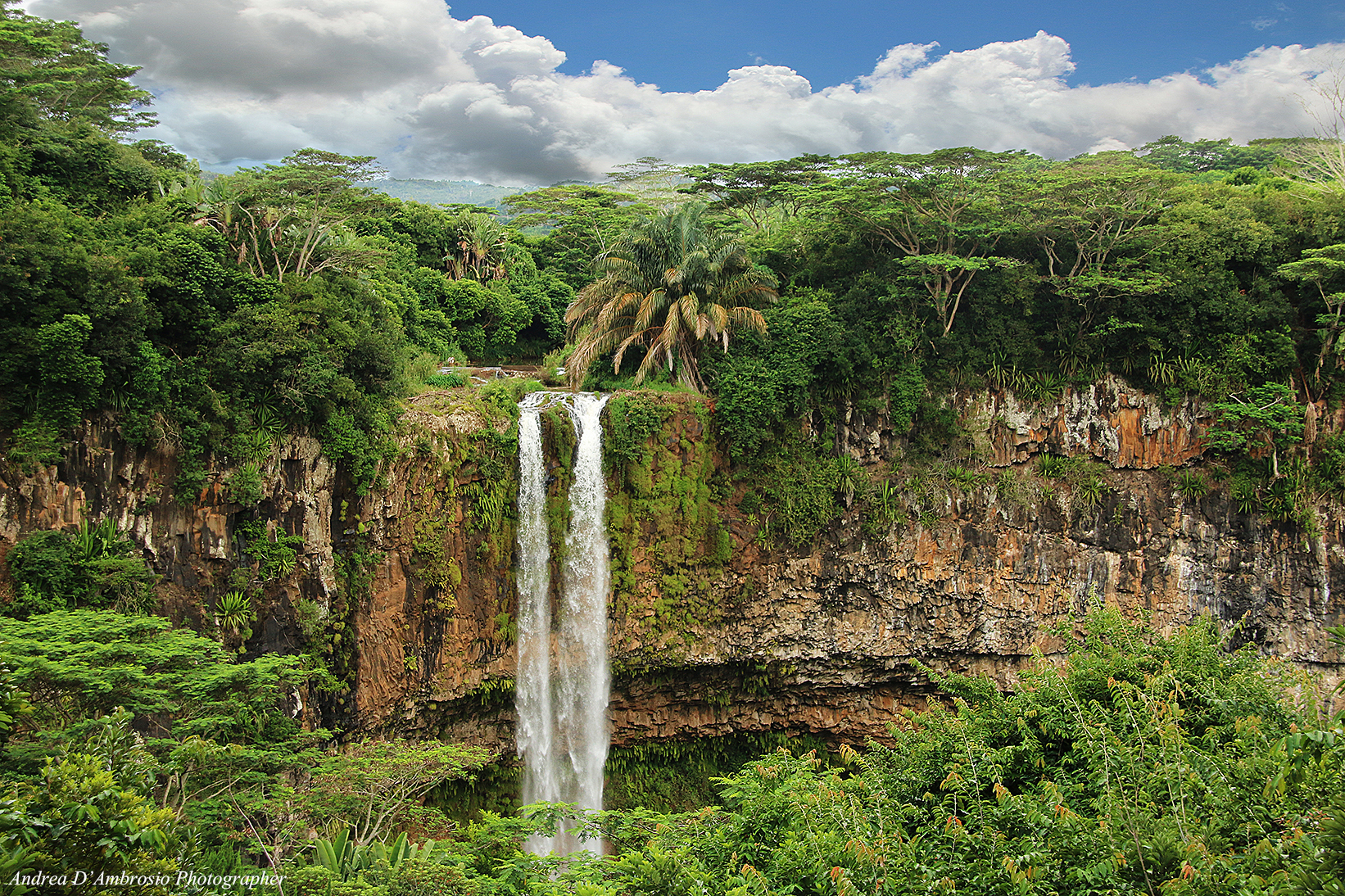 Chamarel Falls