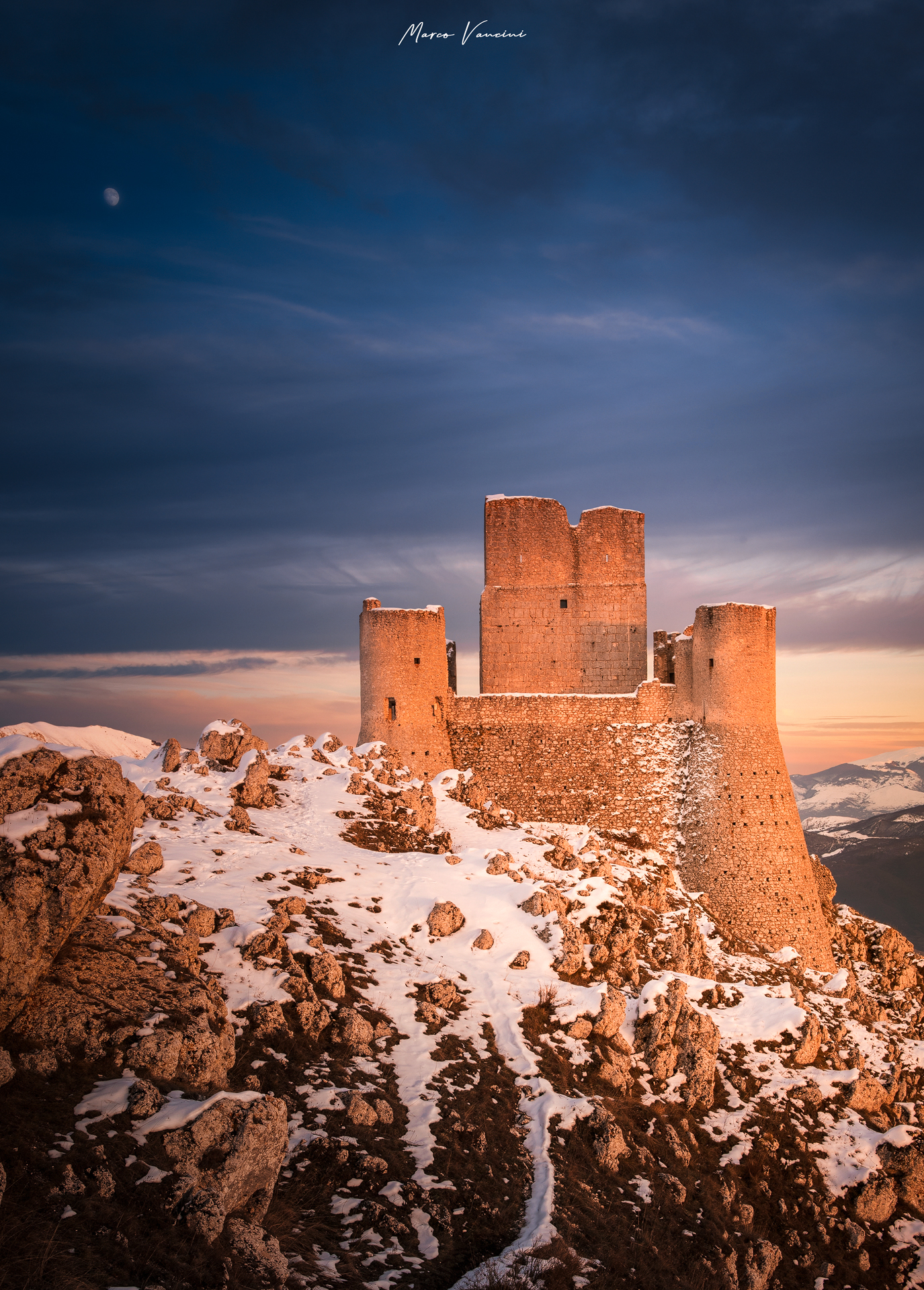 L'ultimo sole sulla Rocca