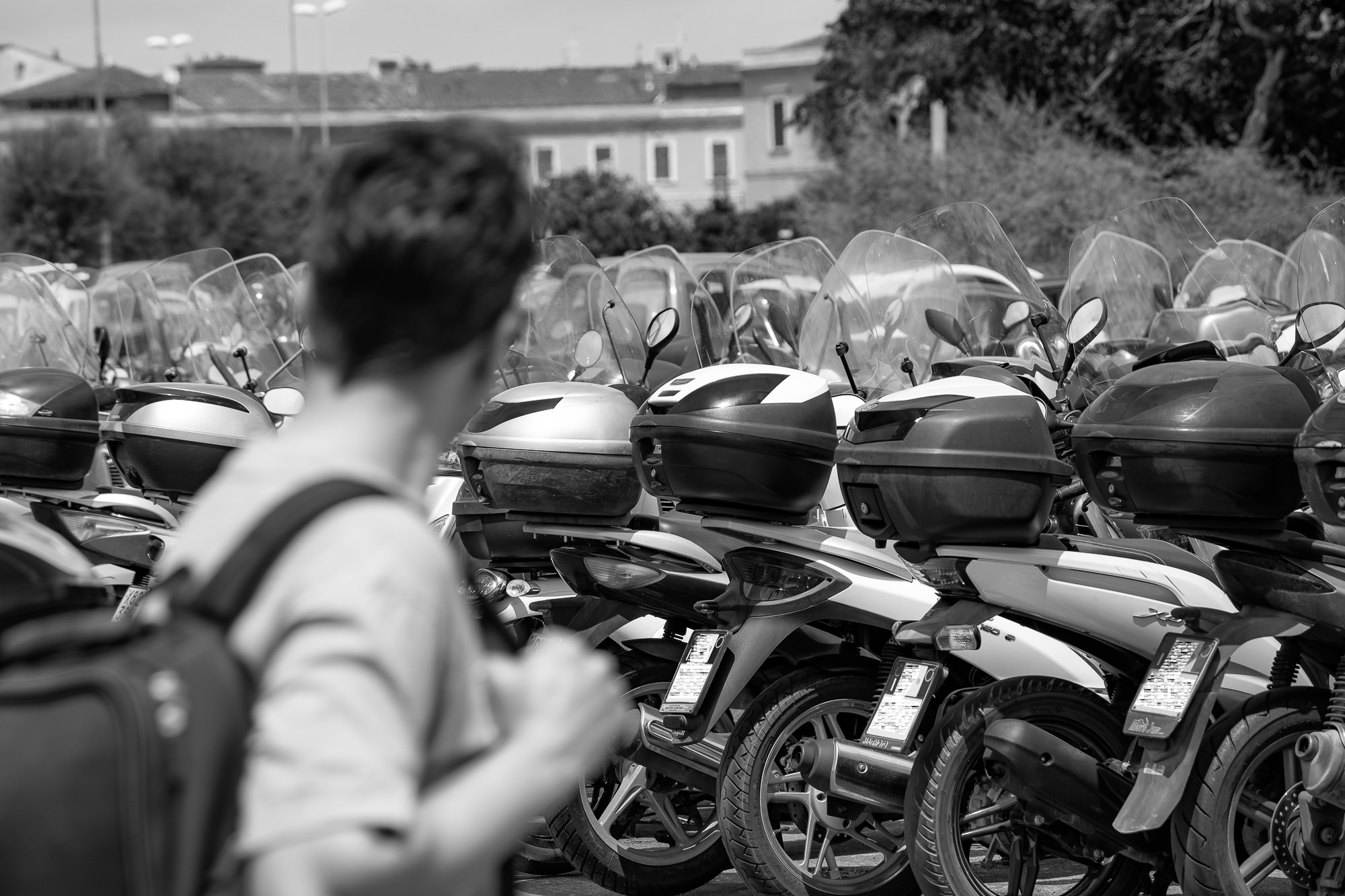 Sono sicuro, l'avevo parcheggiato qui ...