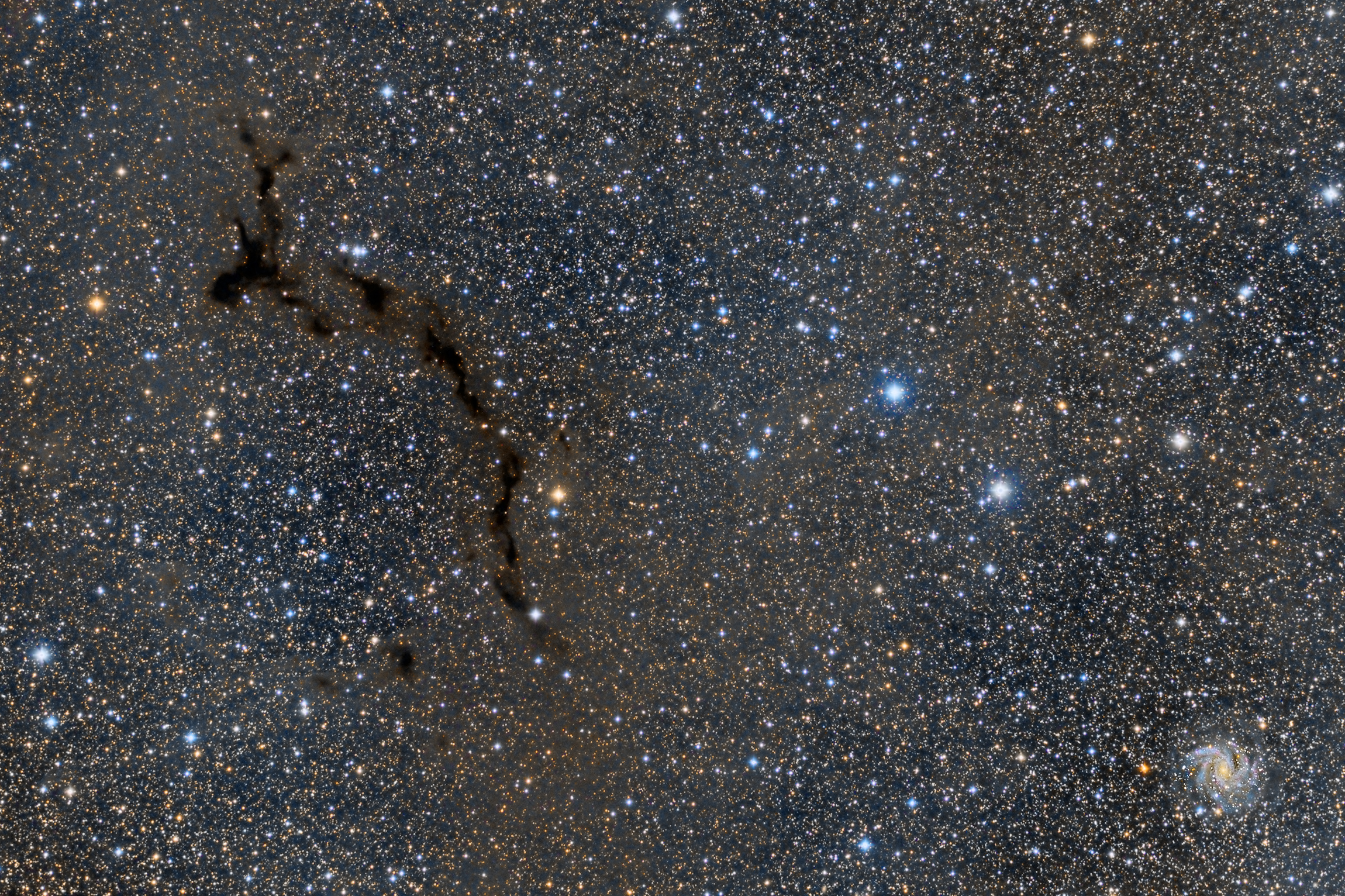 Barnard 150 - Nebulosa oscura in Cefeo