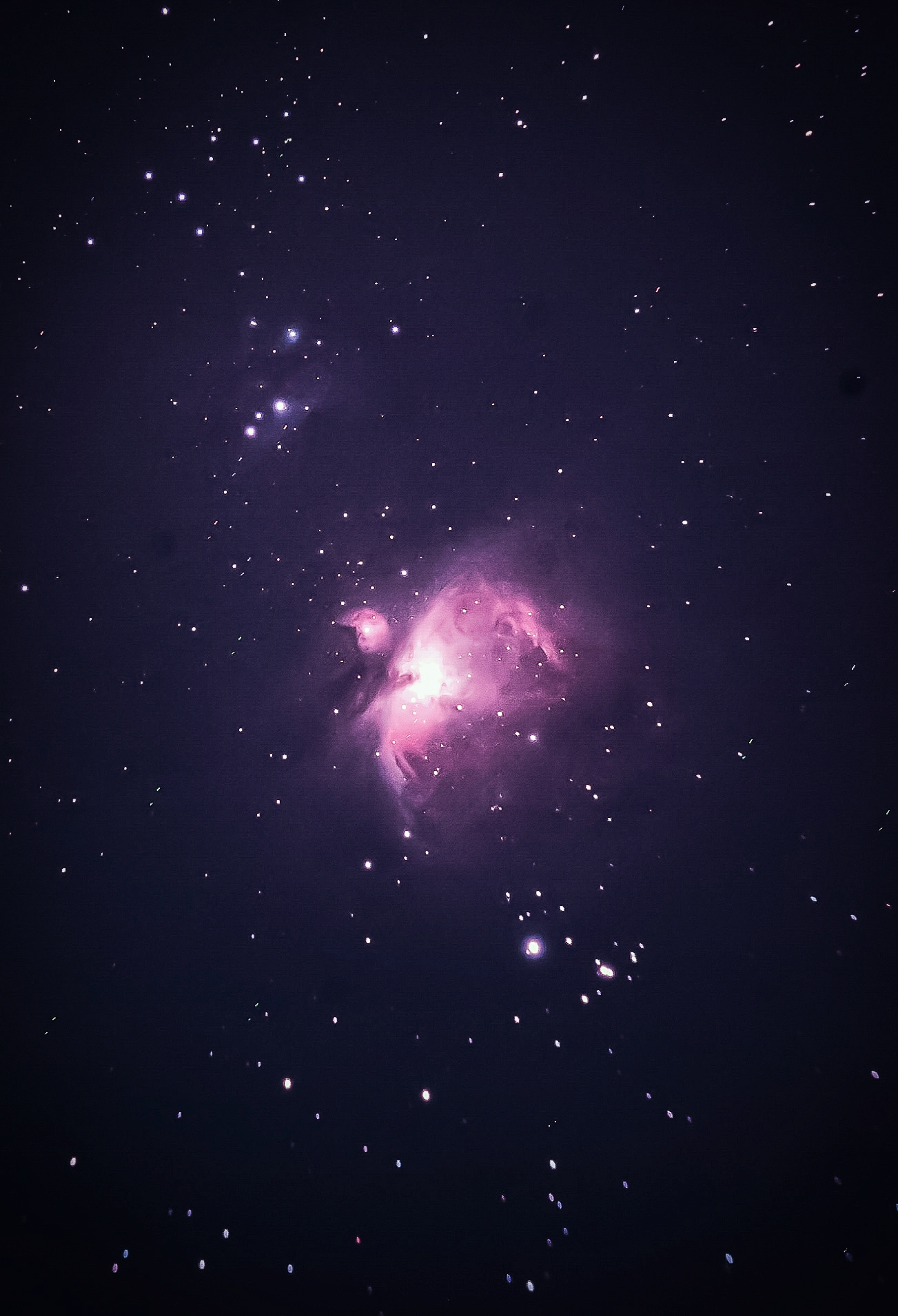 Orione Canon 600d fullspectrum Evoguide 50mm Colore