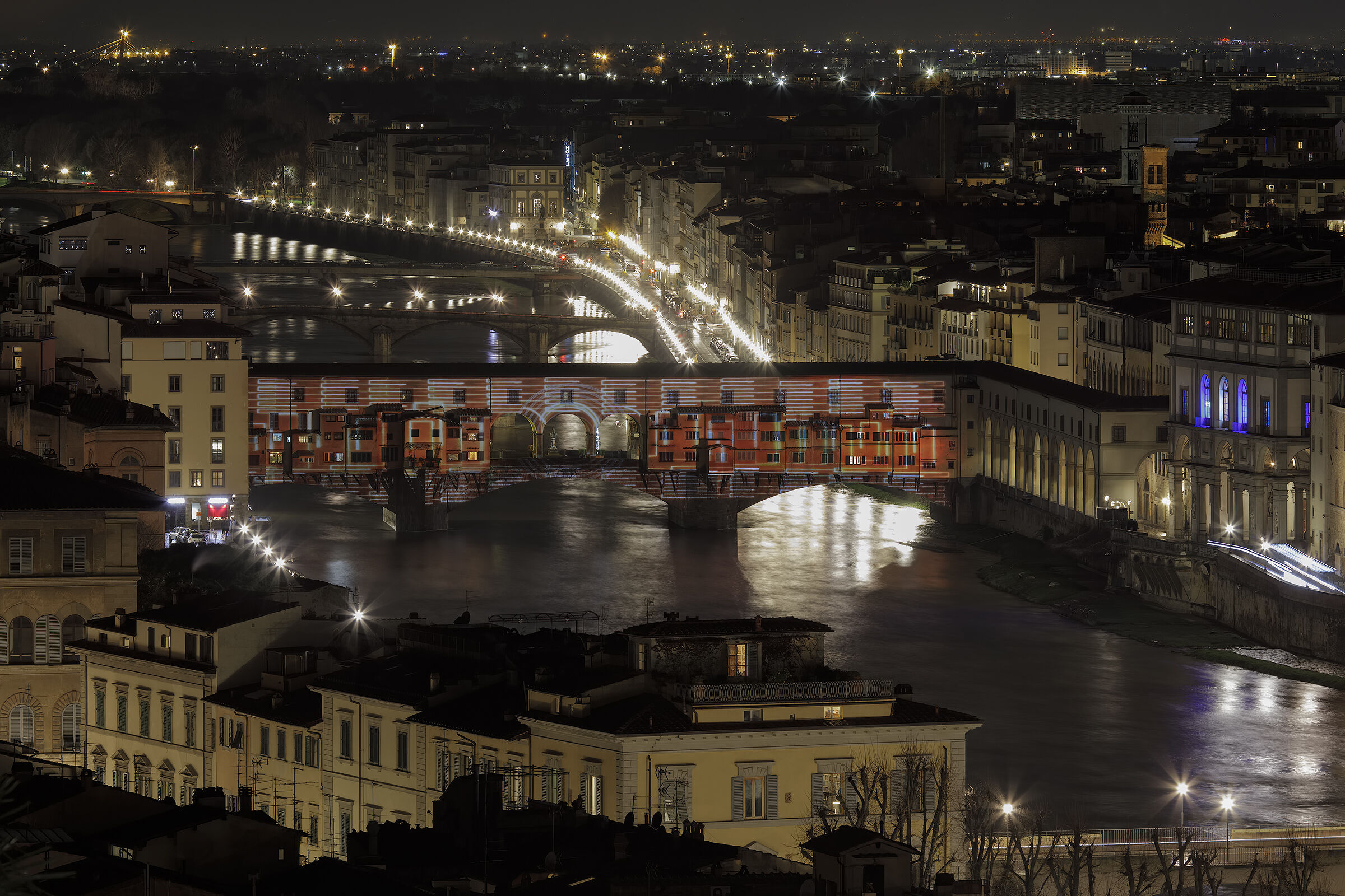 Florence at night