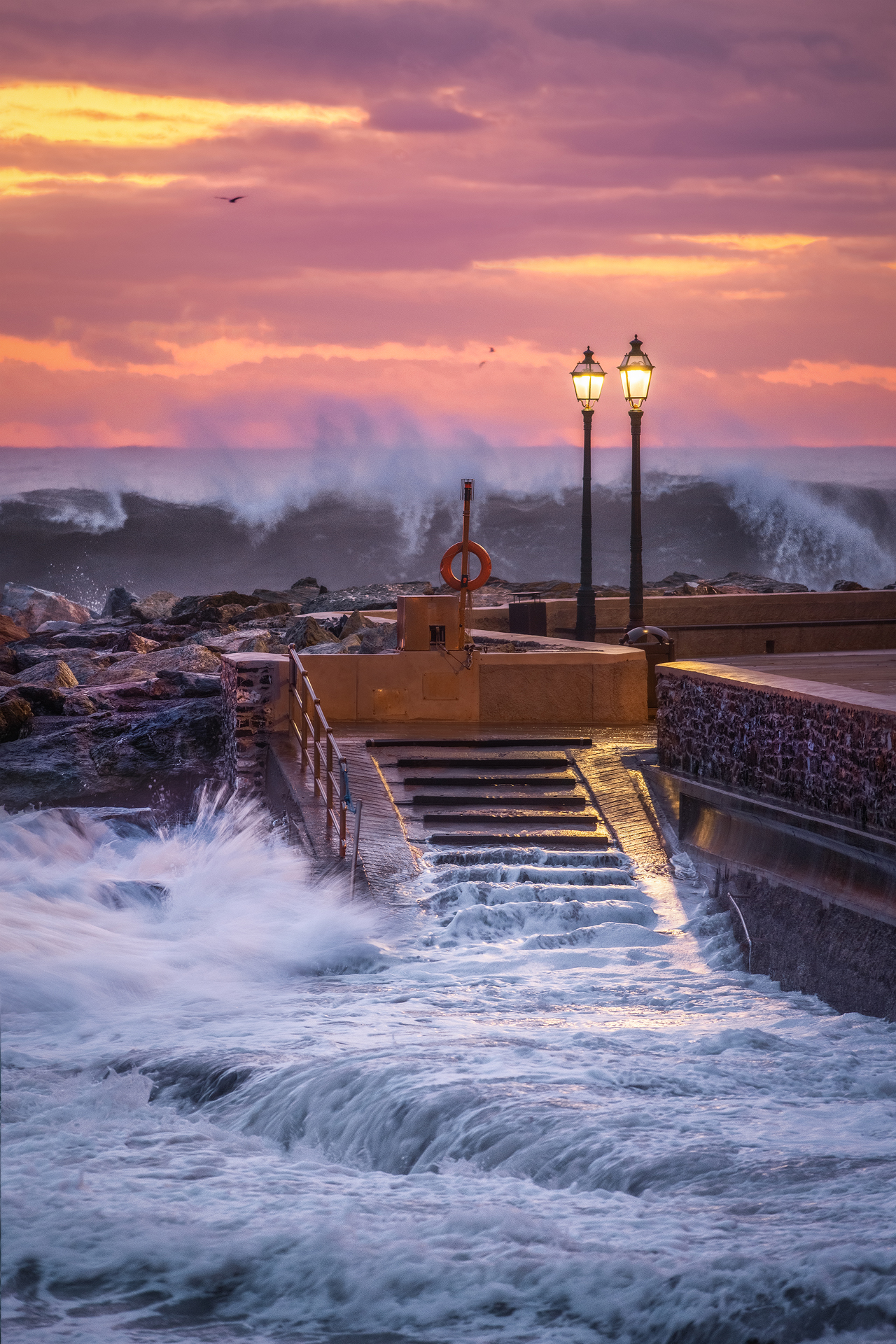 The Colors of Calm and Storm