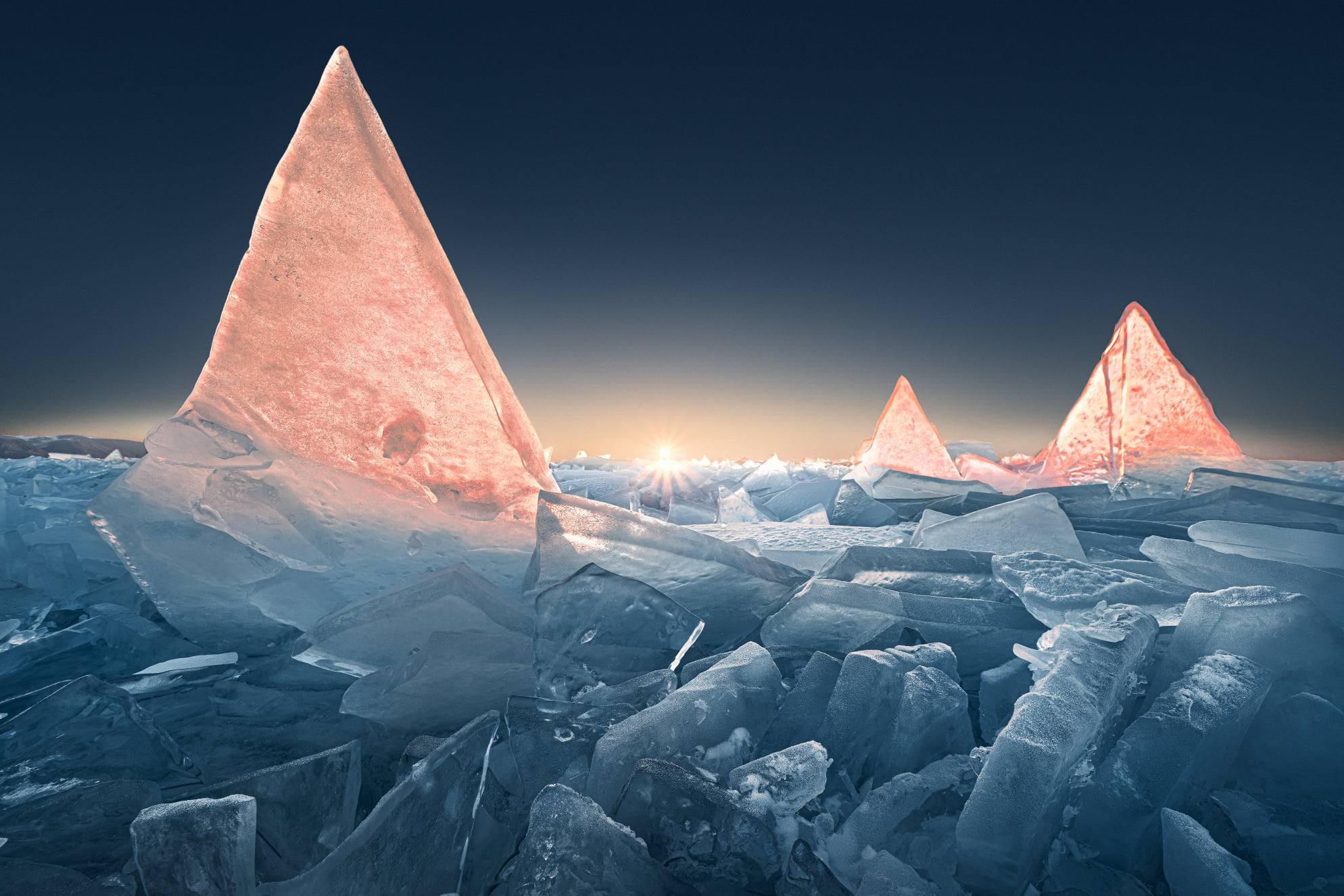 The color of the cold.