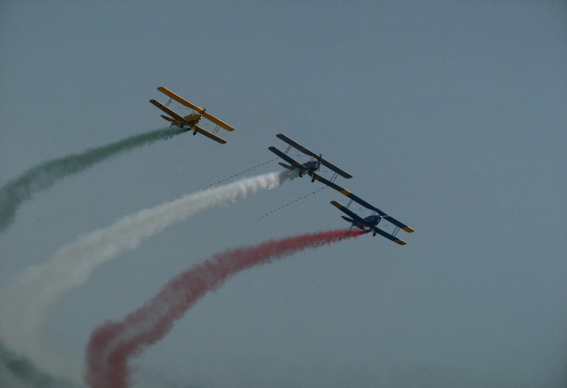 Trio di biplani