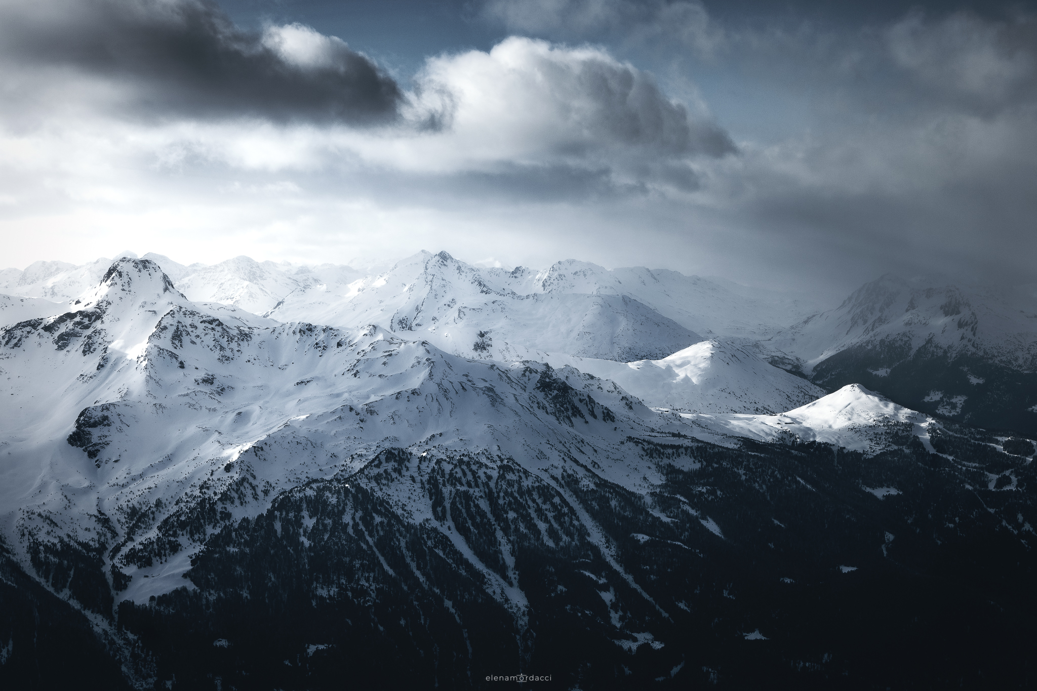 Panorama da Bormio (2000 o 3000?)