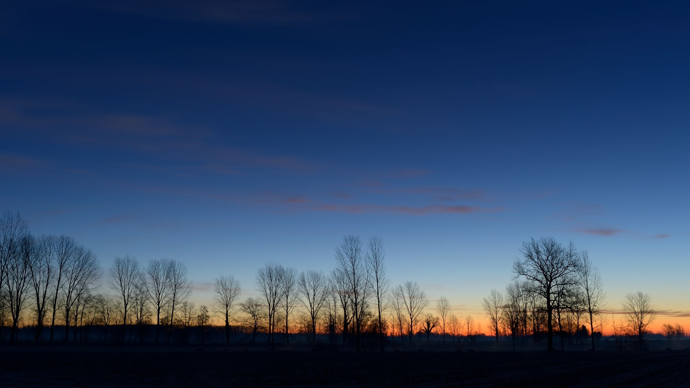Prime luci al Ticino