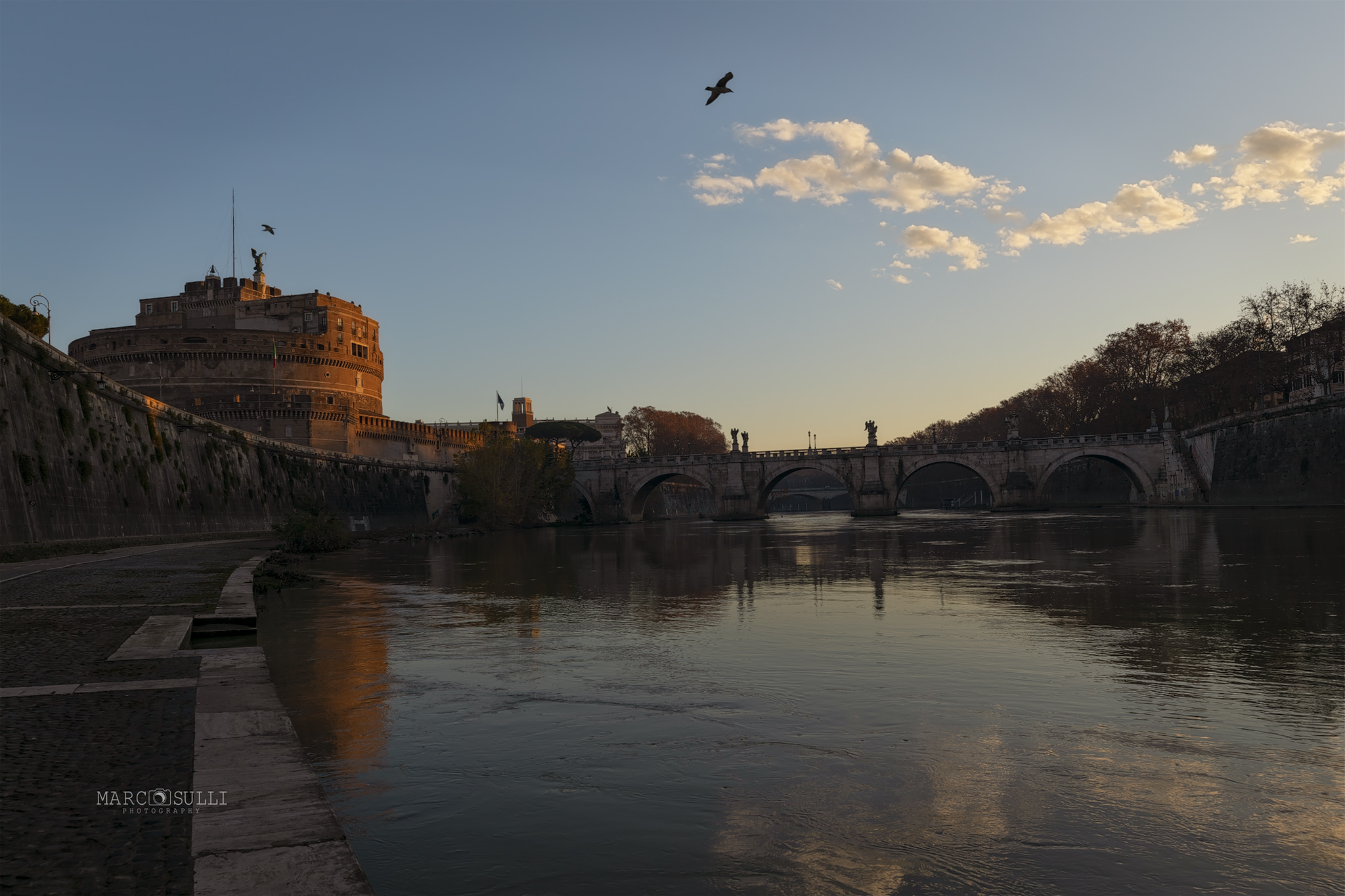 alba castel sant angelo roma