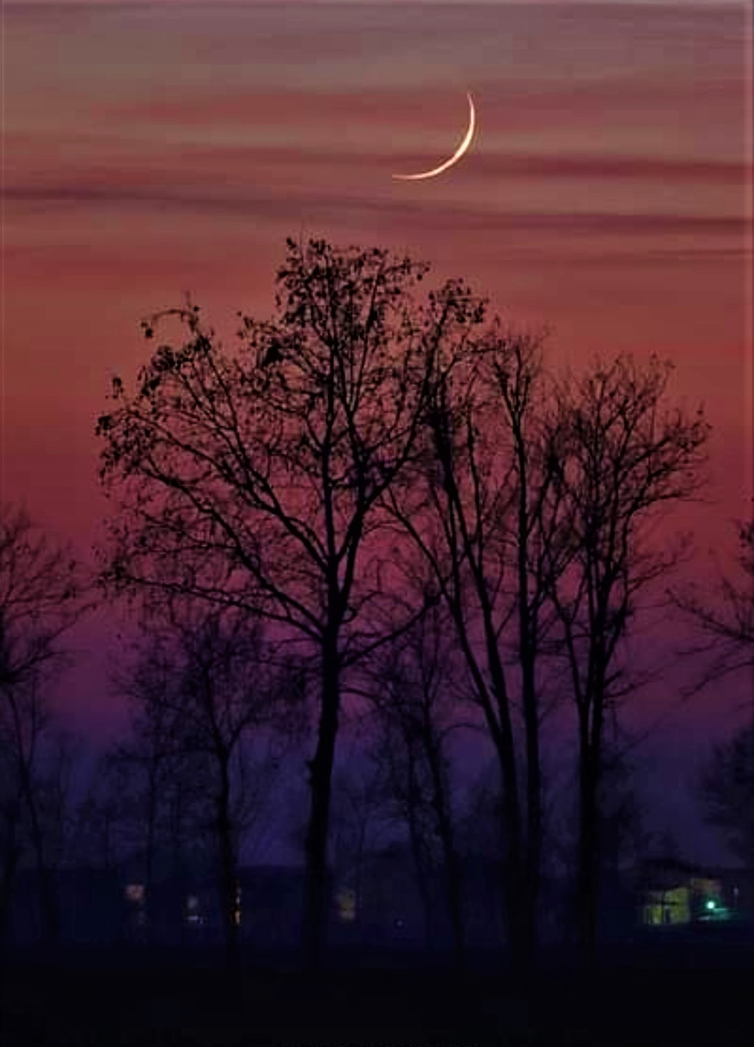 luna al tramonto 14.01.2021