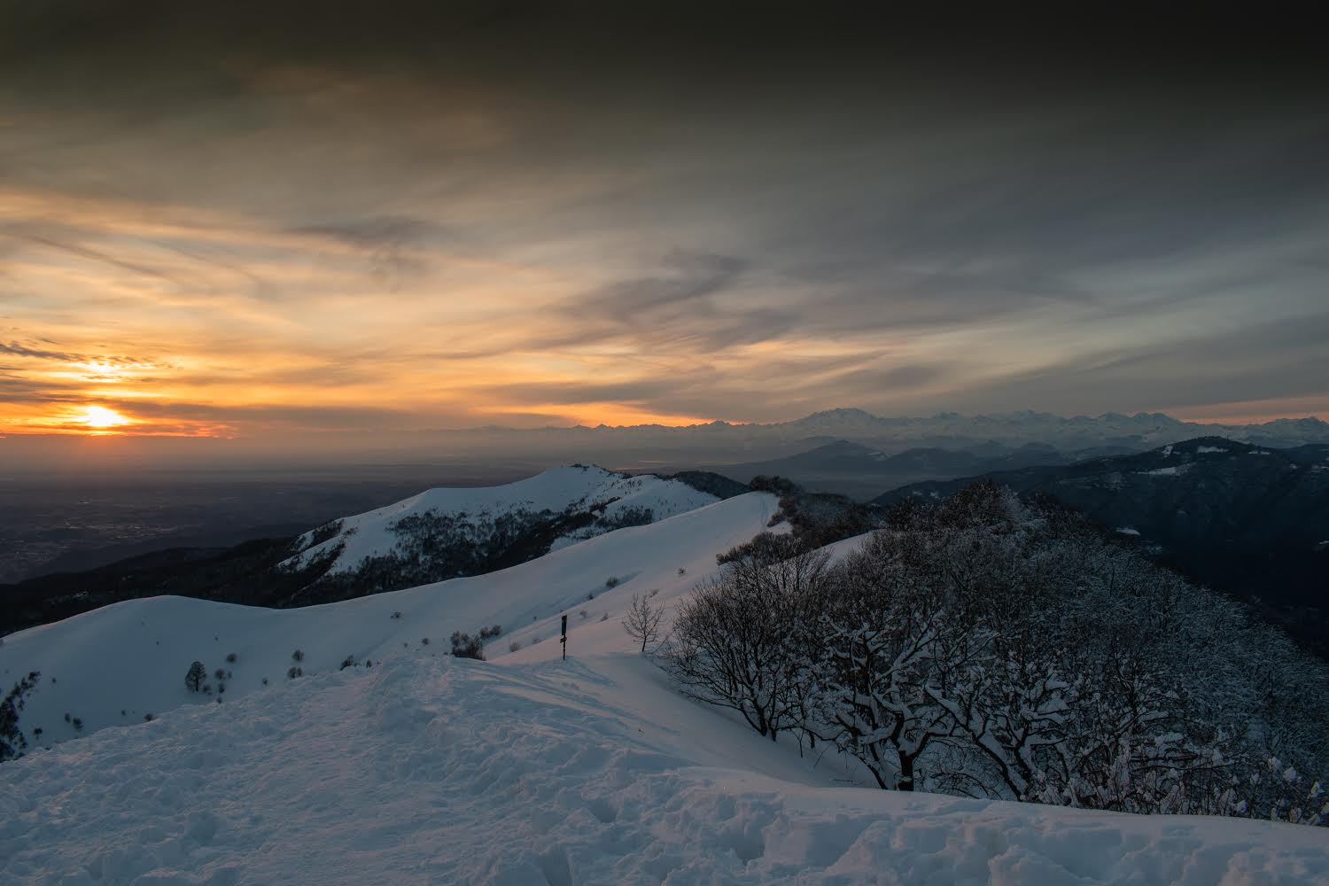 Tramonto al Bollettone