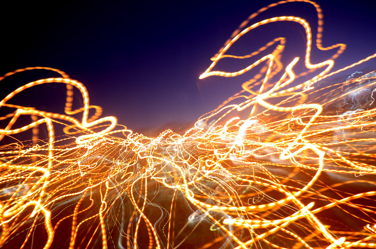 Filamenti luminosi 3