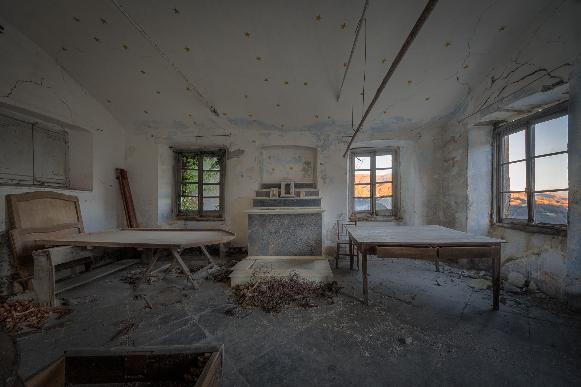 Il cielo in una stanza....