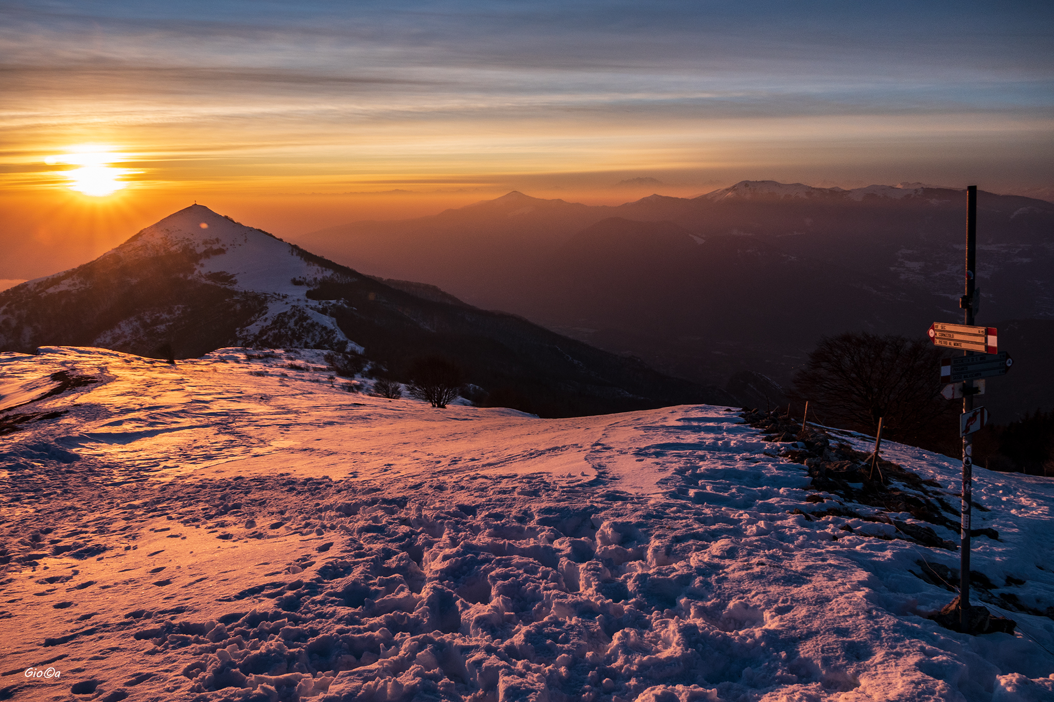 tramonto Cornizzolo indicazioni