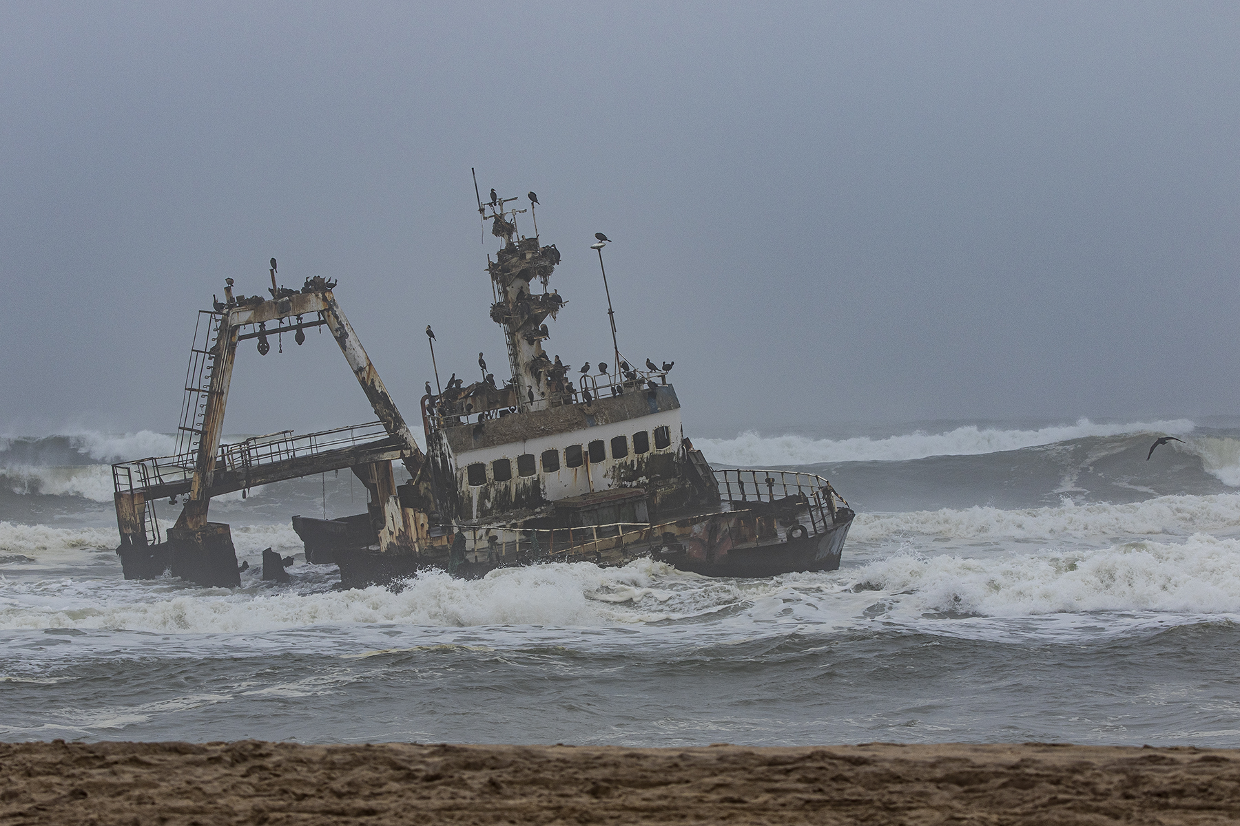 Bufera sulla Skeleton coast