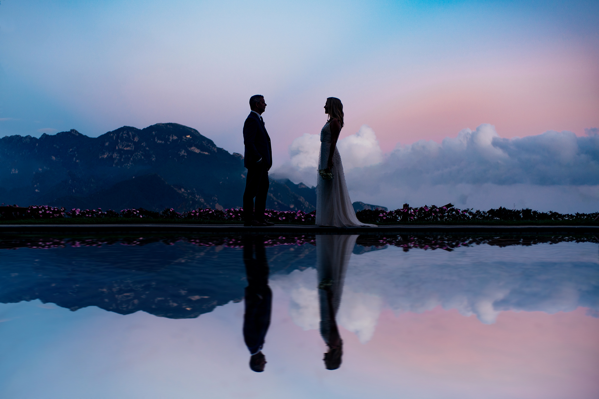 :: blue hour in Ravello ::