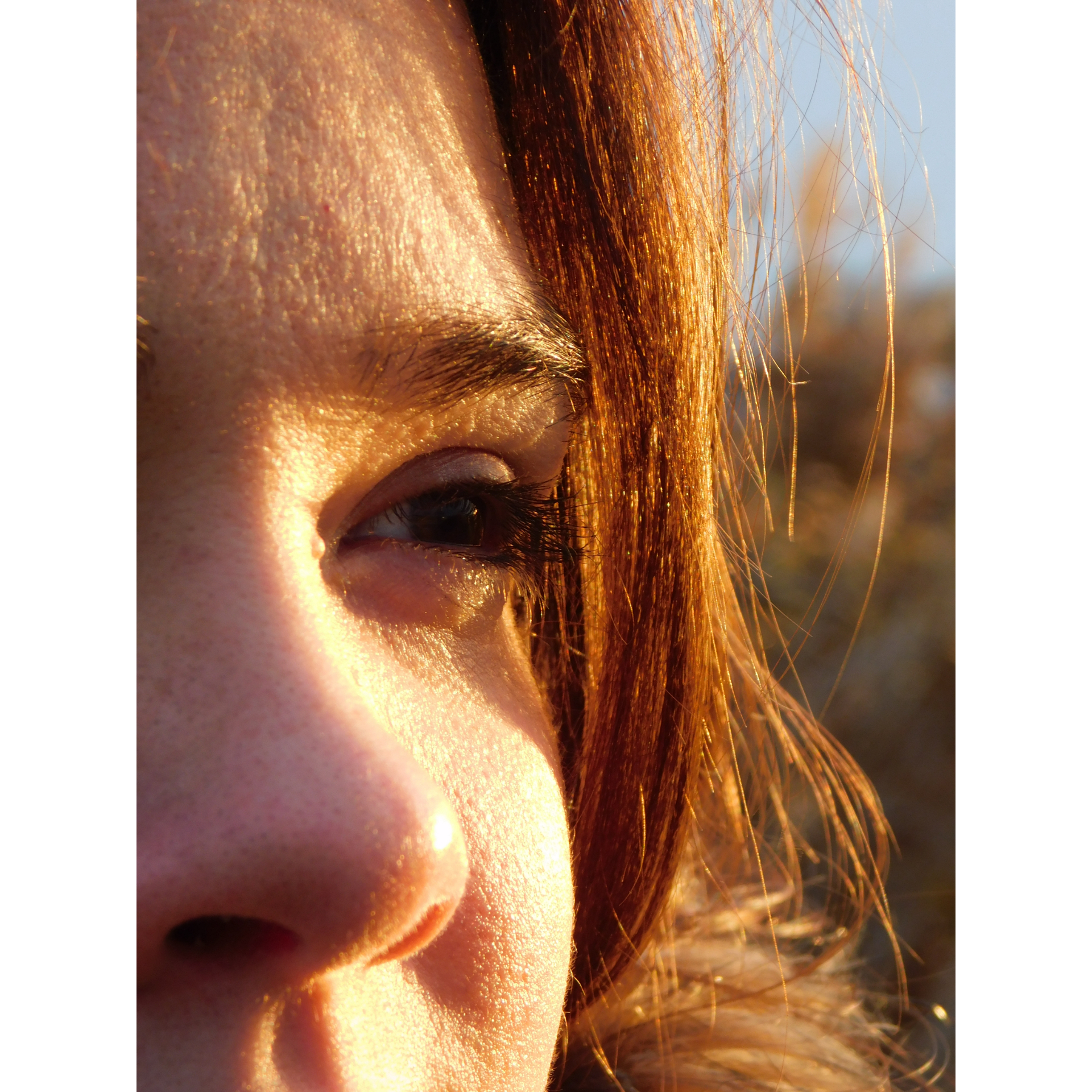 Capelli al vento e tanto sole