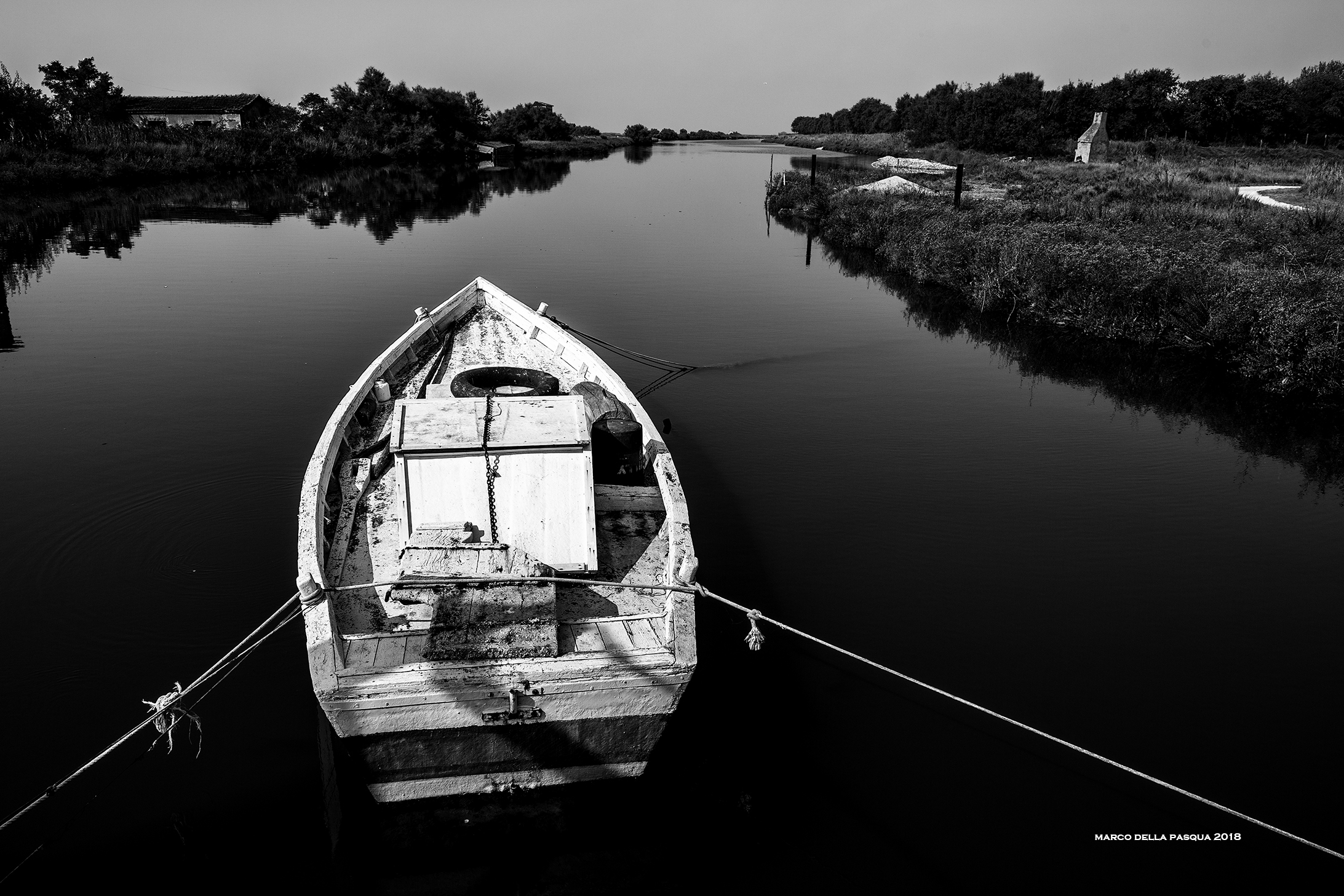 On the Po River, the Delta