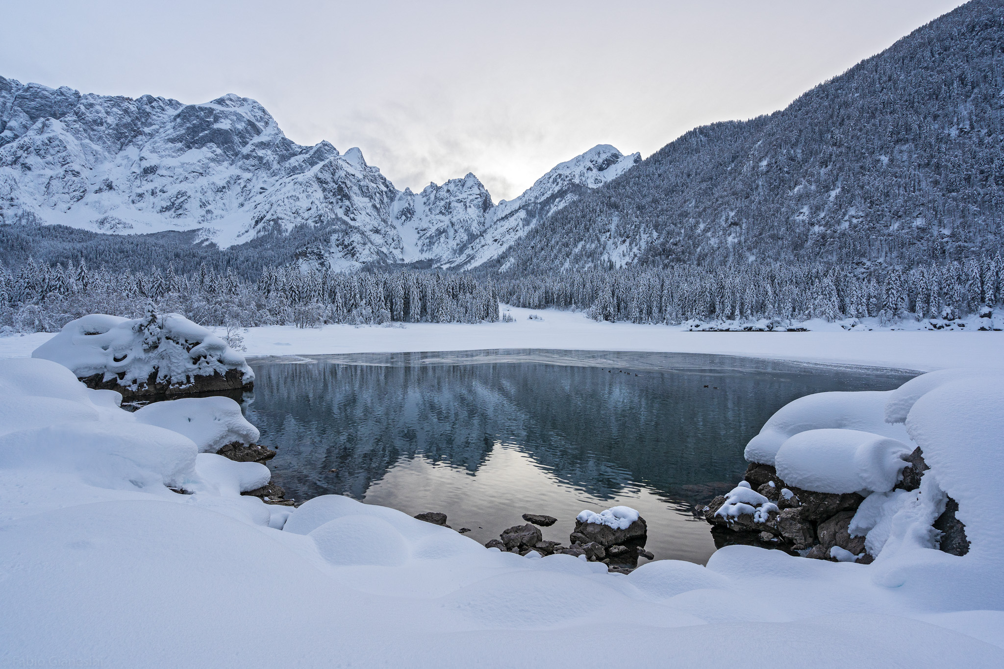 Lago superiore di Fusine