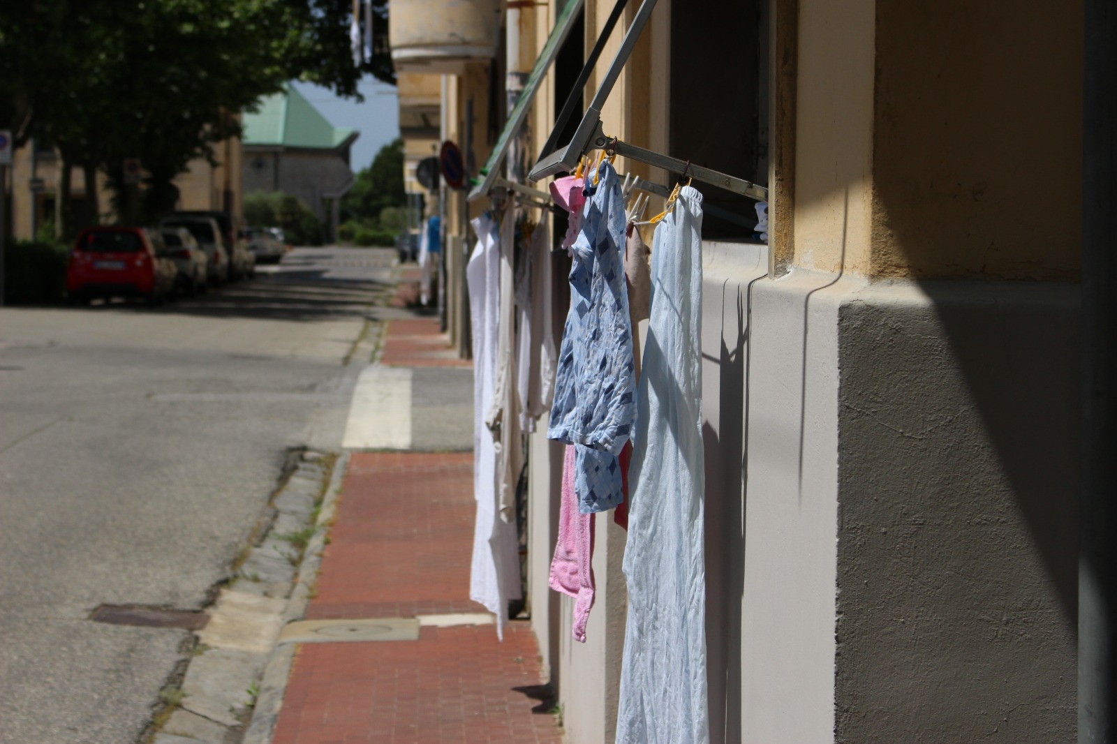 Panni stesi, Villaggio Piaggio Pontedera