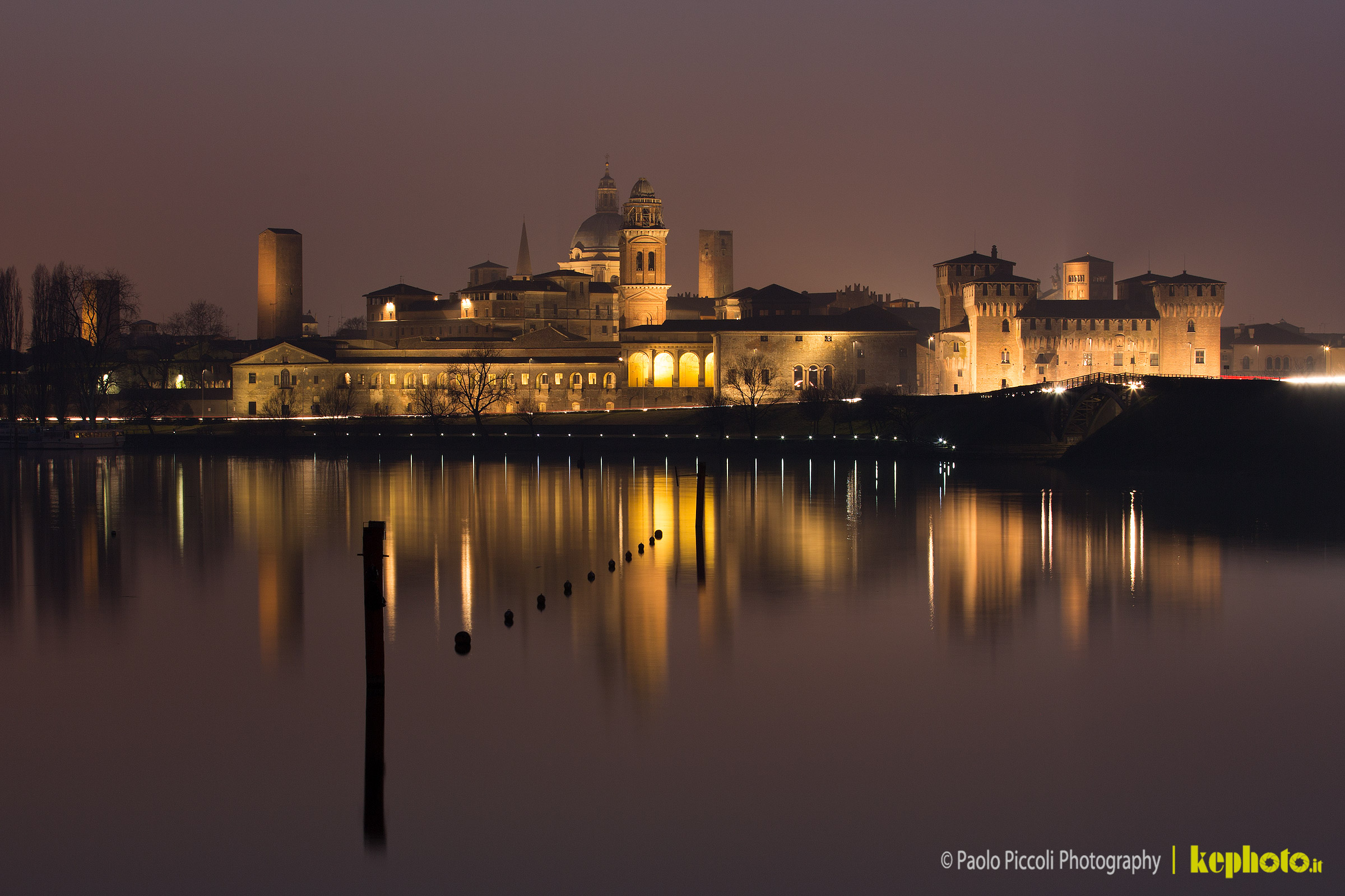 Mantova skyline