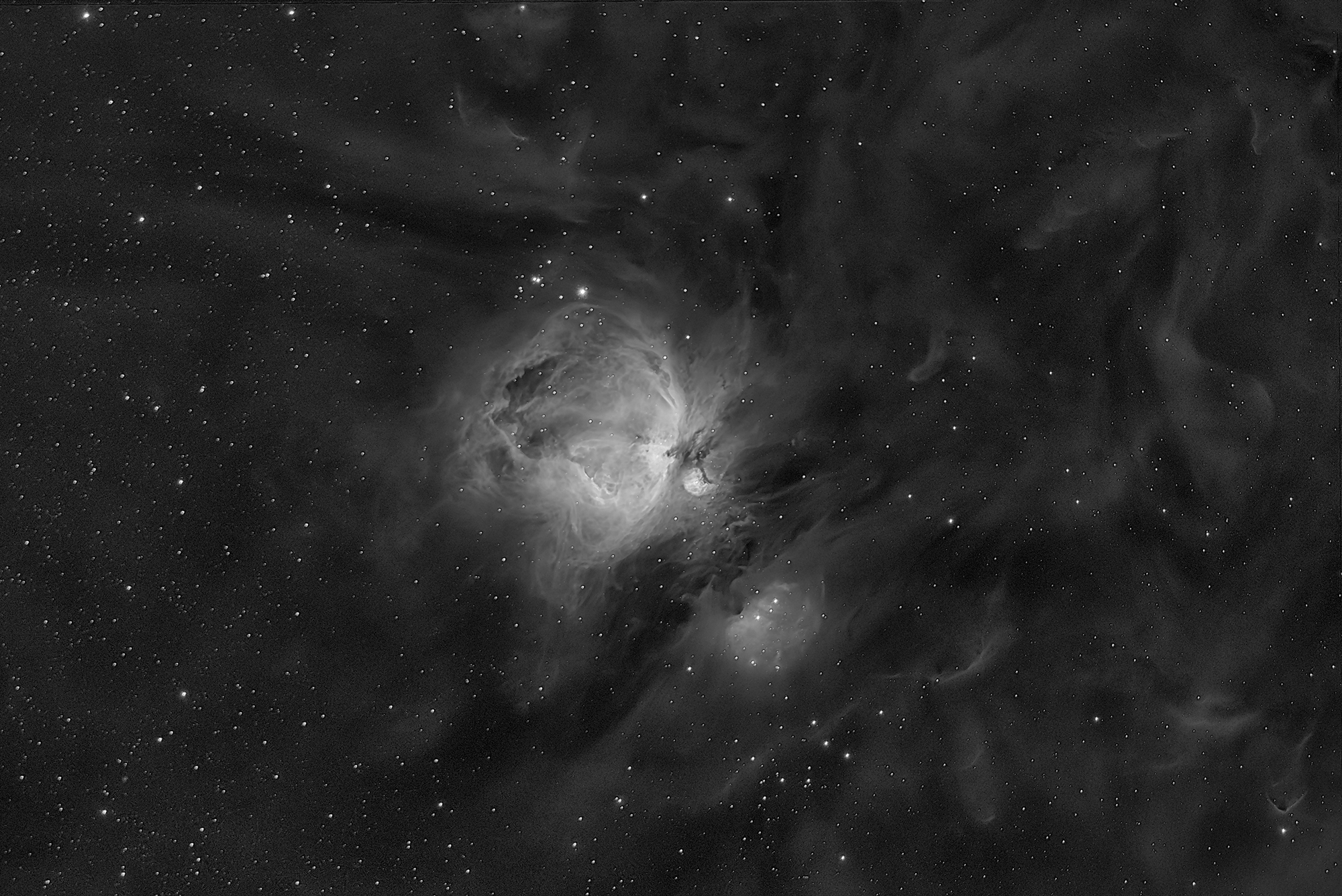 M42 Nebulosa di Orione in Halpha