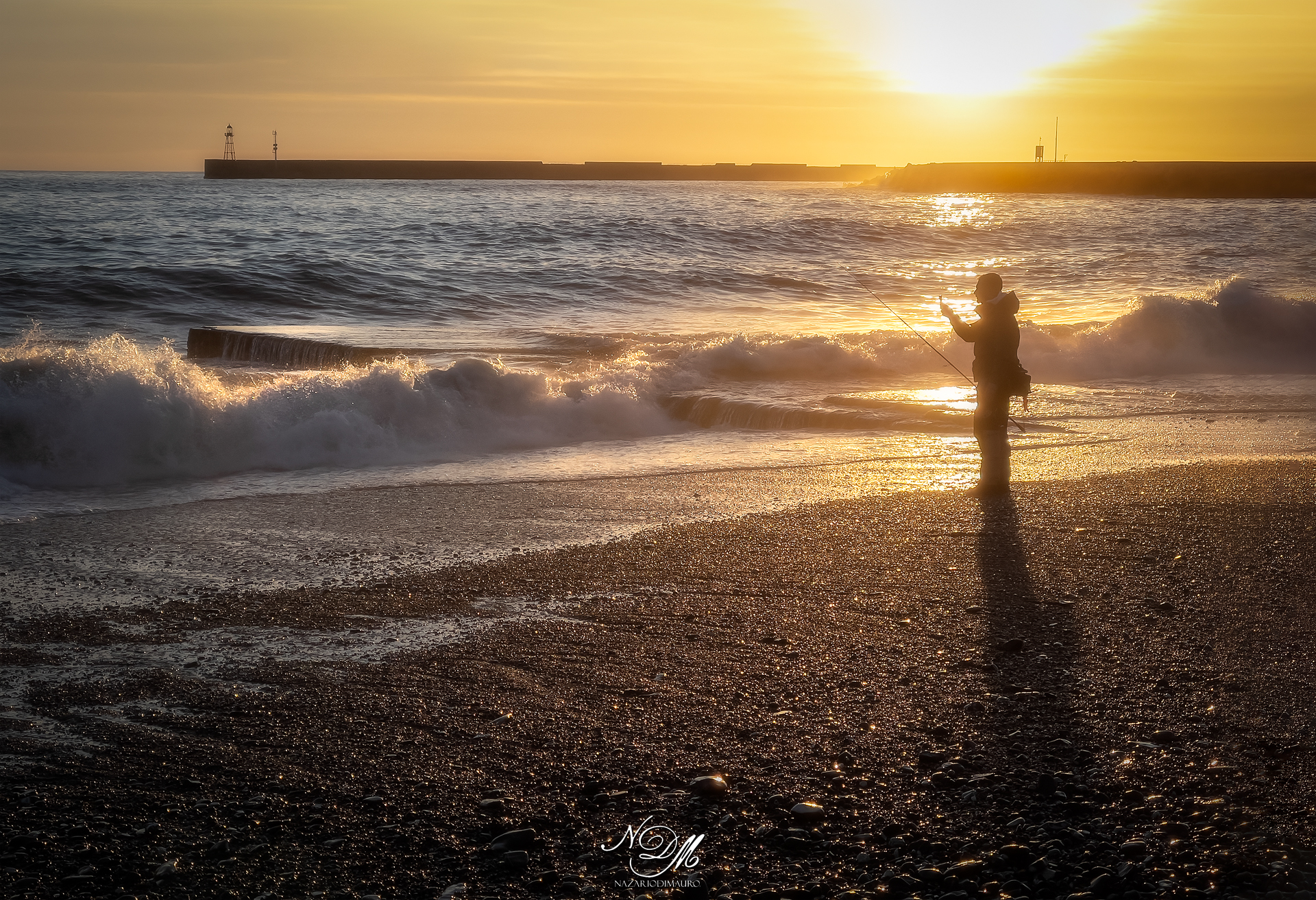 Fishing or photographing?... Dilemma.