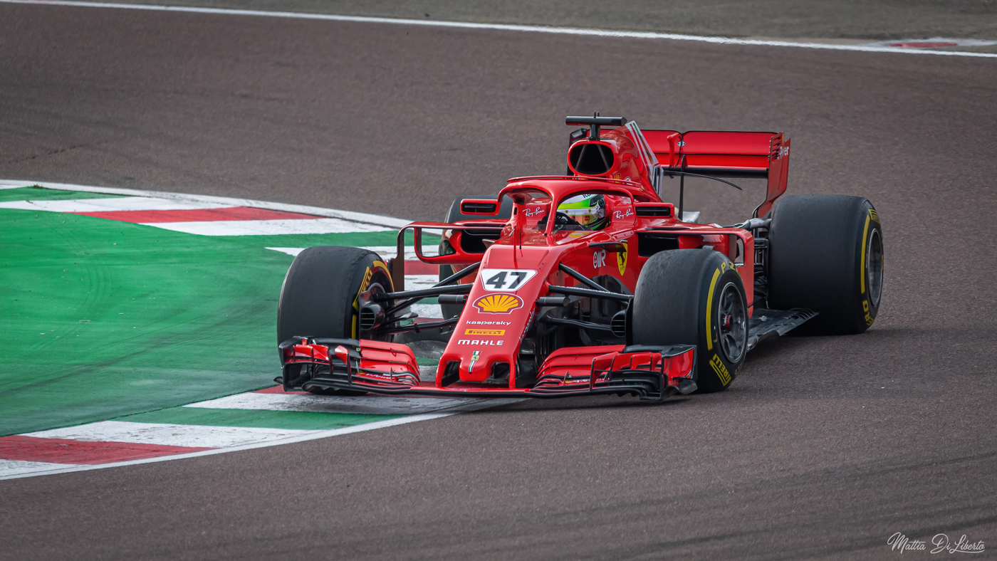 Mick Schumacher sulla sf71h