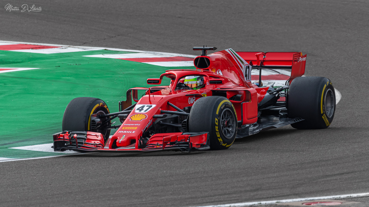 Mick Schumacher sulla sf71h