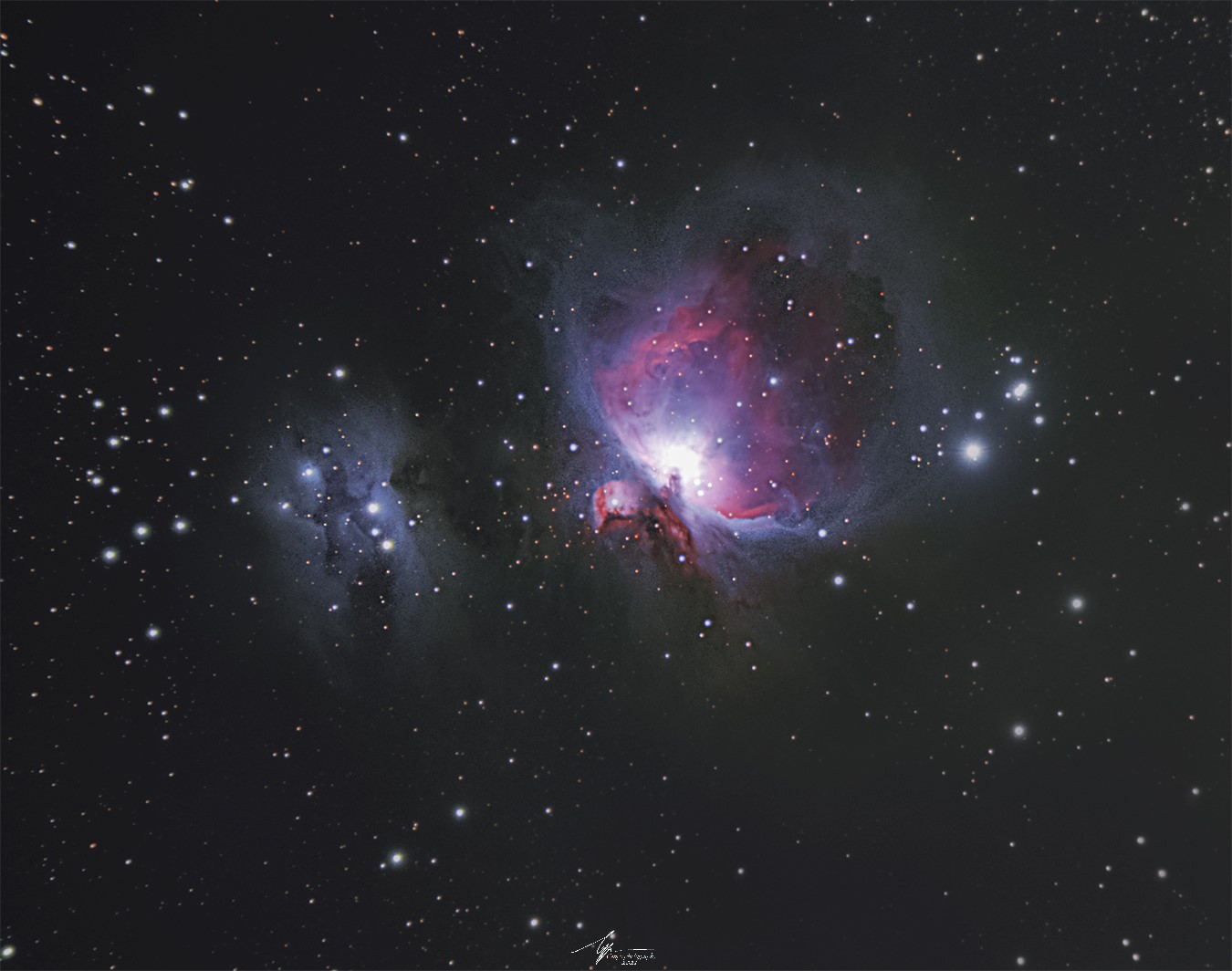 M42 & NGC 1977 - 12.01.2021