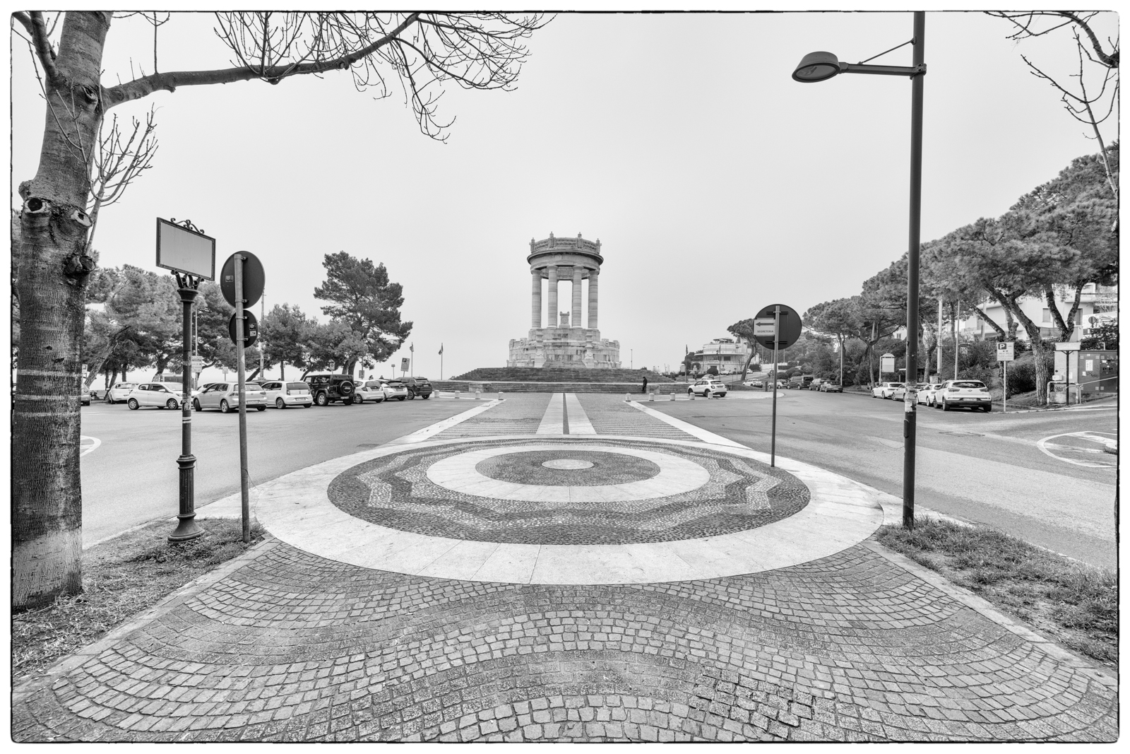 From the Avenue, Monument to the Fallen Ancona