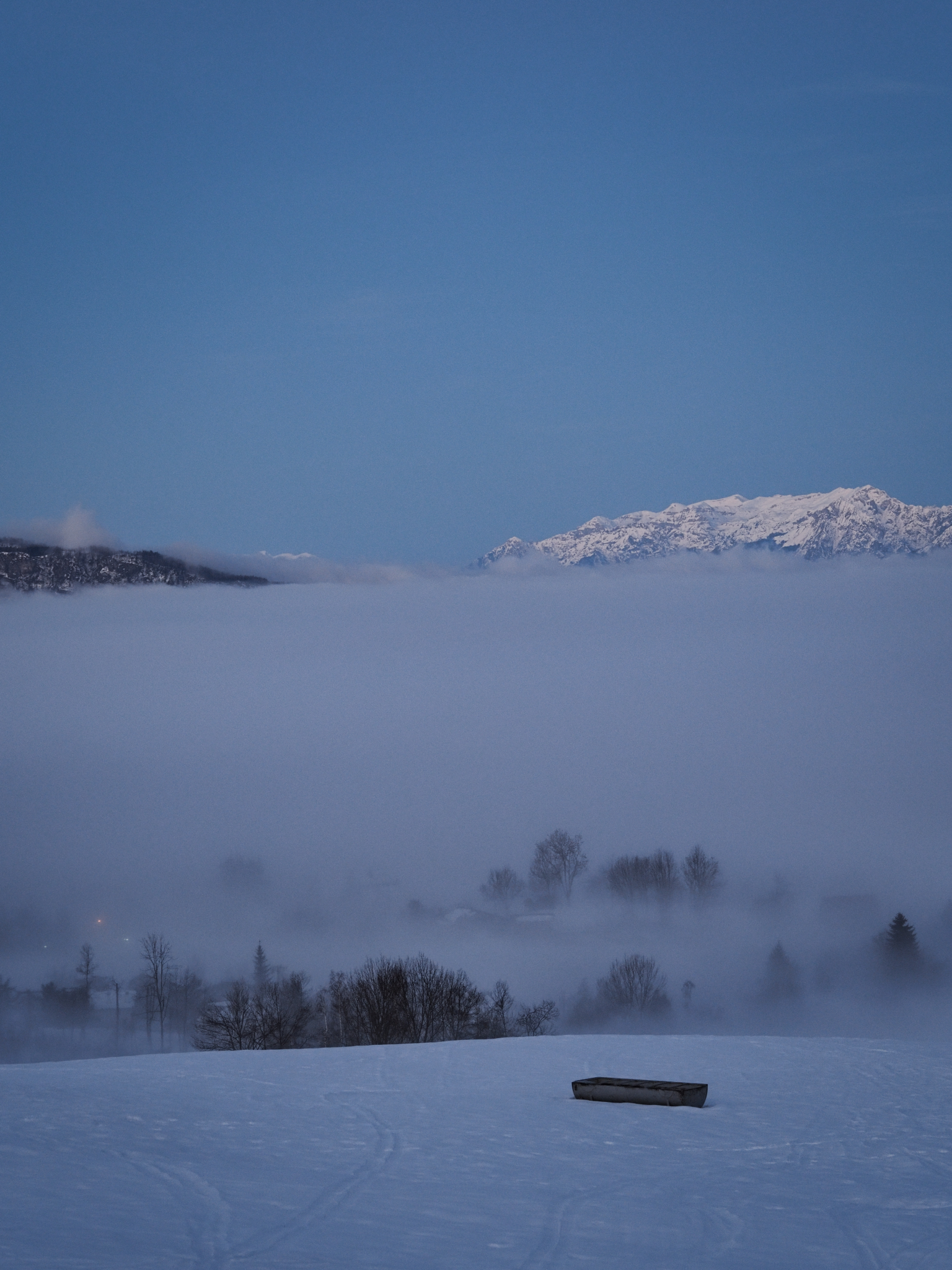 Le prime luci dell'alba
