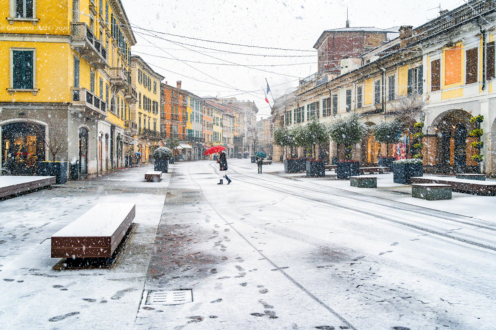 Storm in Corso Zanardelli