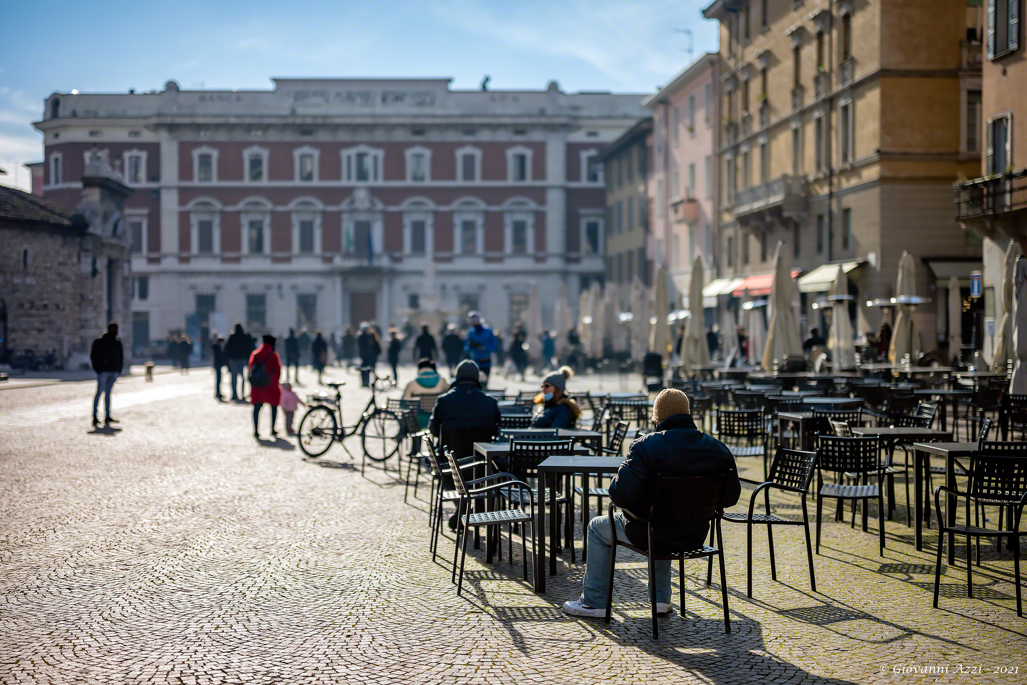 Looking at the passage in the square