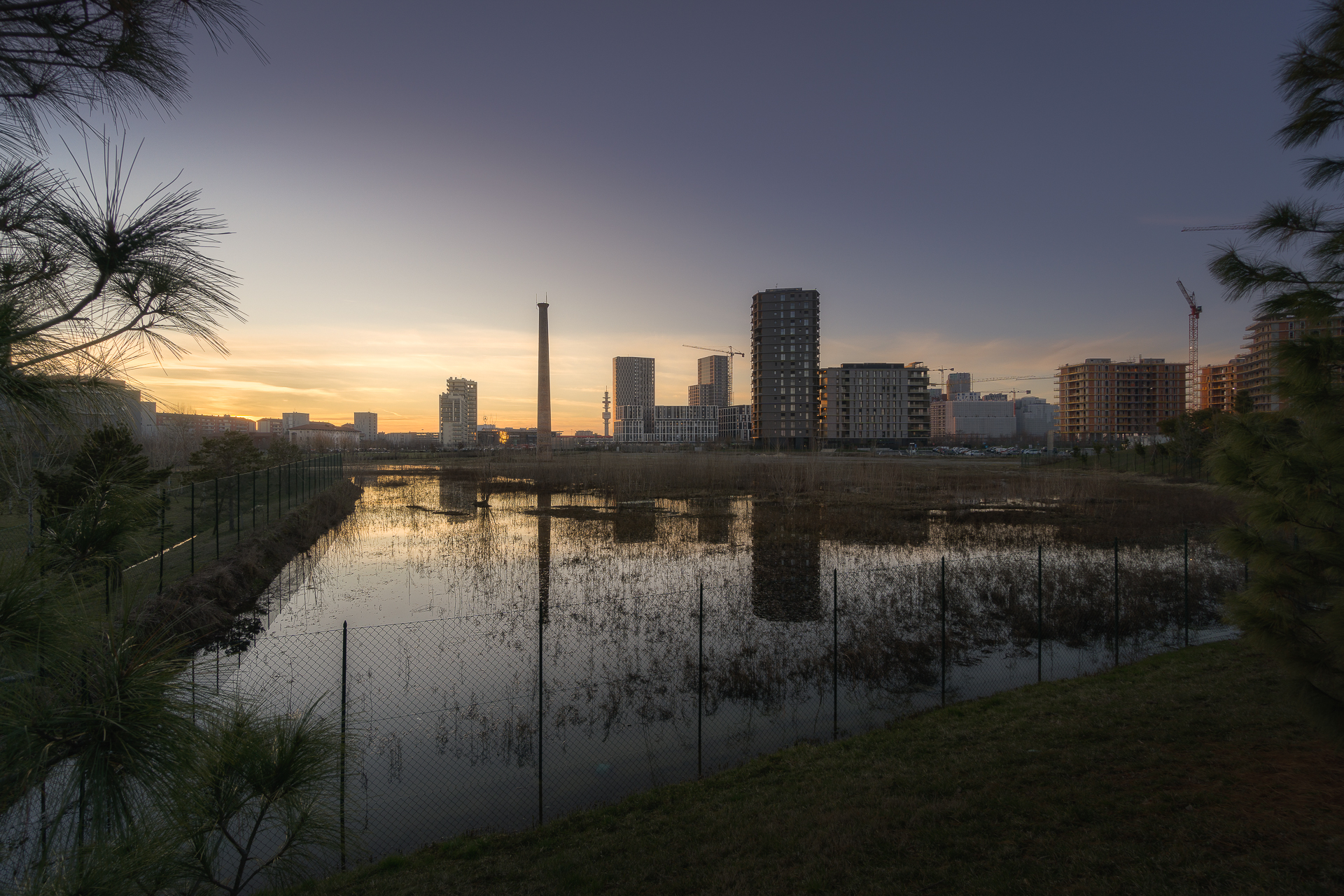 Where the grass was now there... A city....