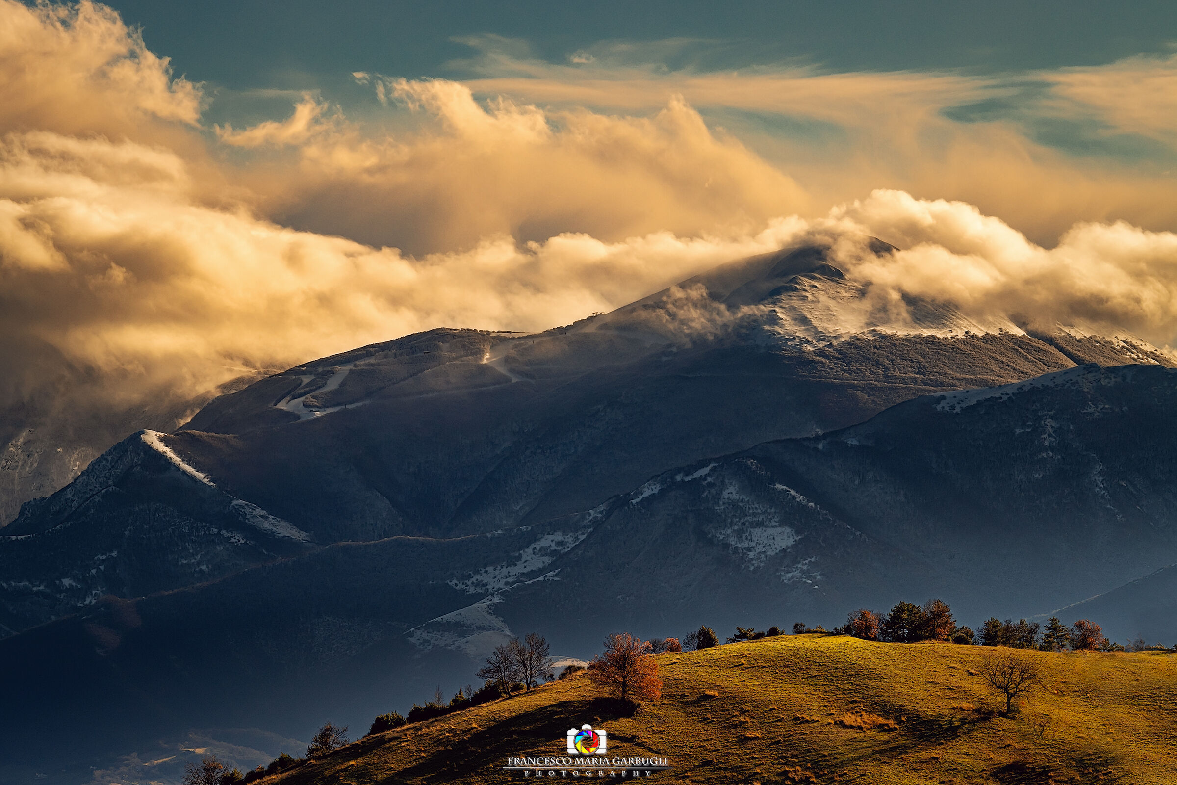 La bufera se ne và dal Monte Acuto.....