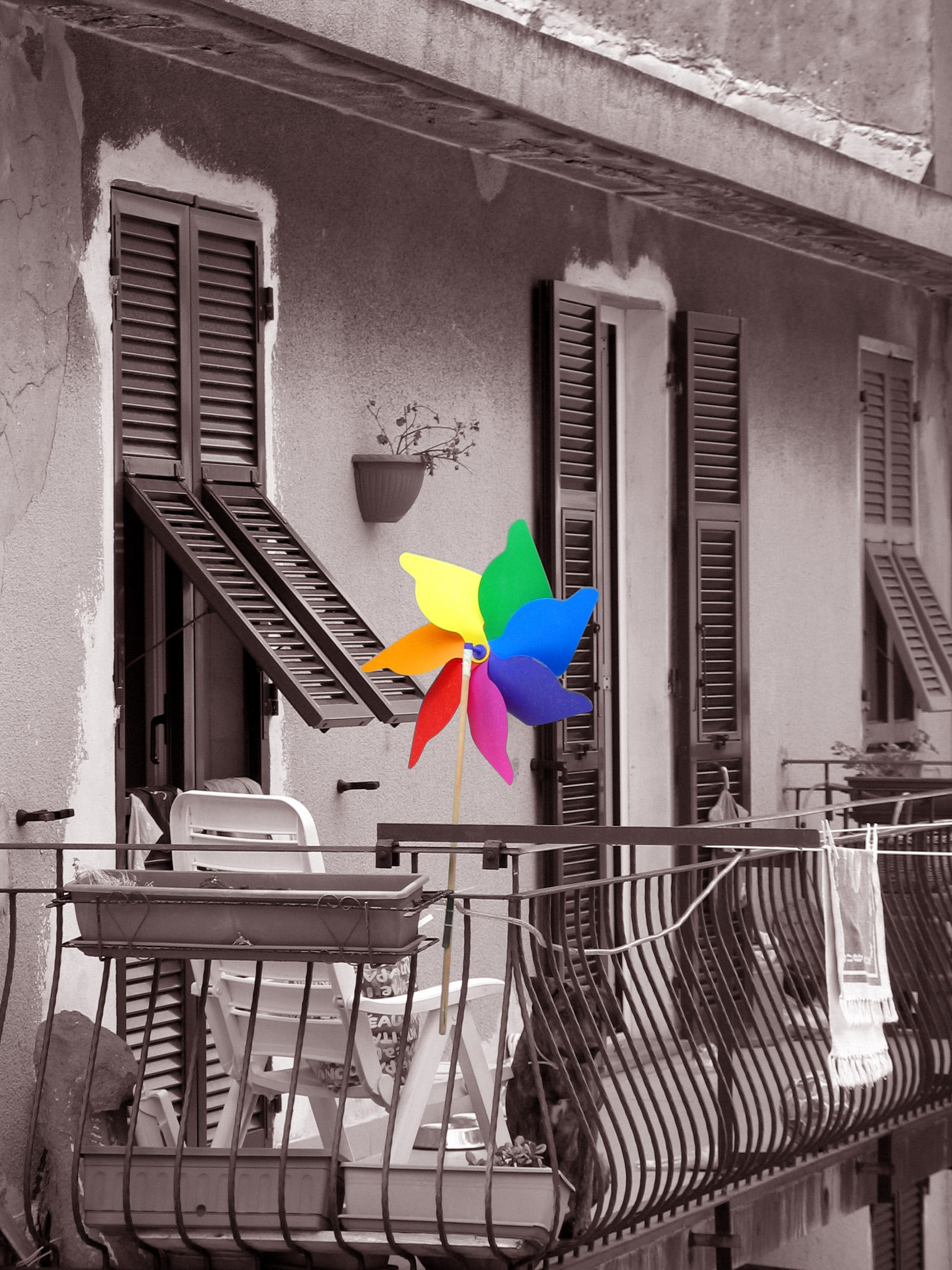 An old shot of Manarola