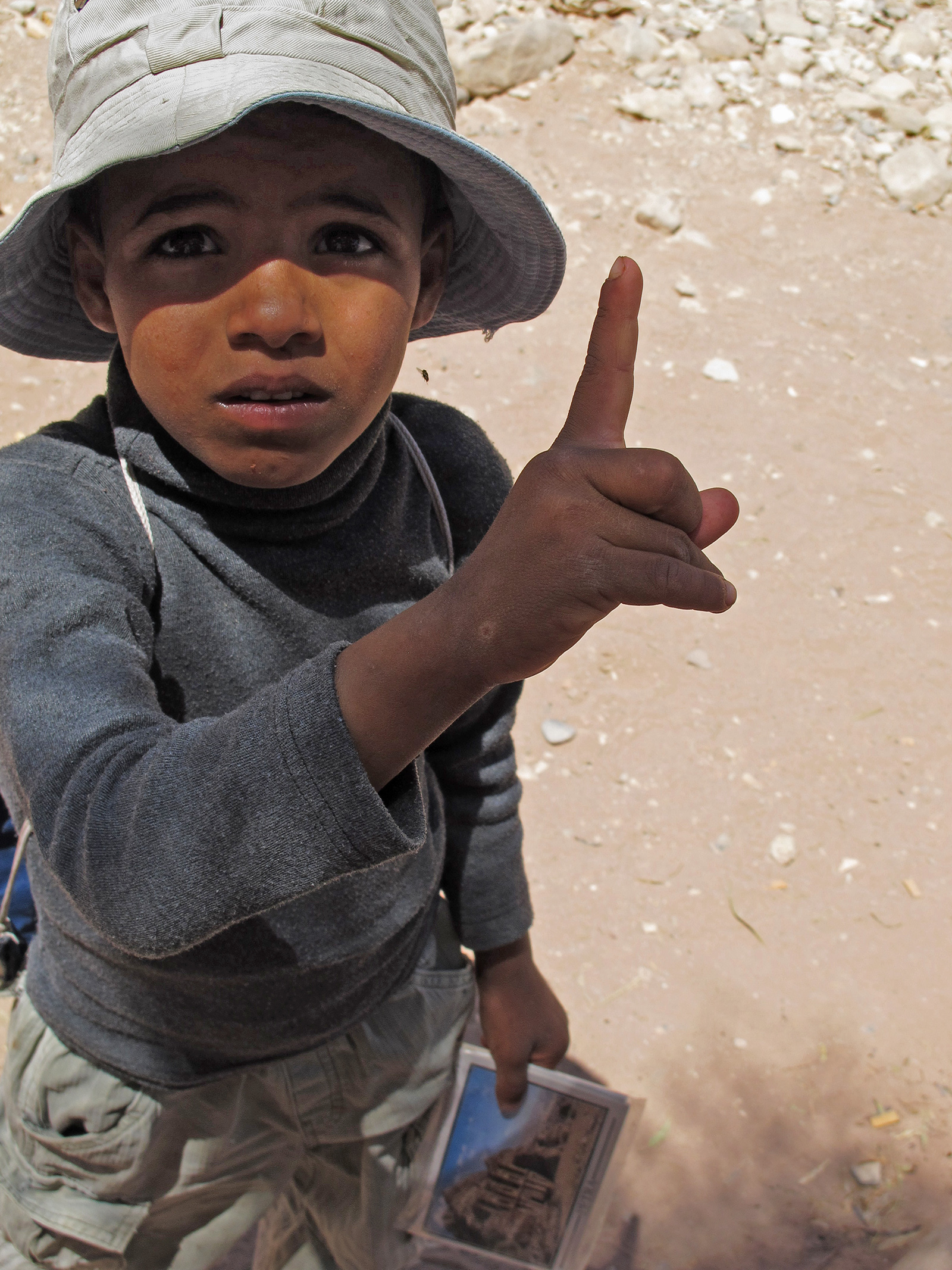 Petra. Il venditore di cartoline