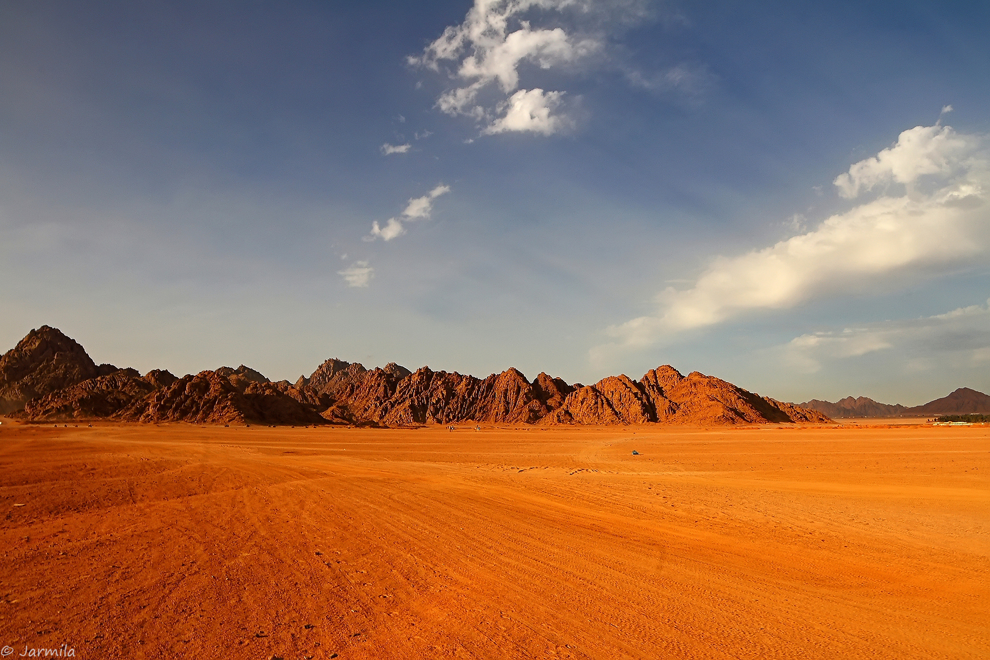 Desert landscape of Sharm