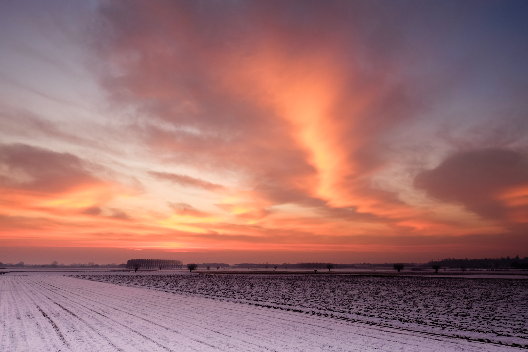Winter sunrise