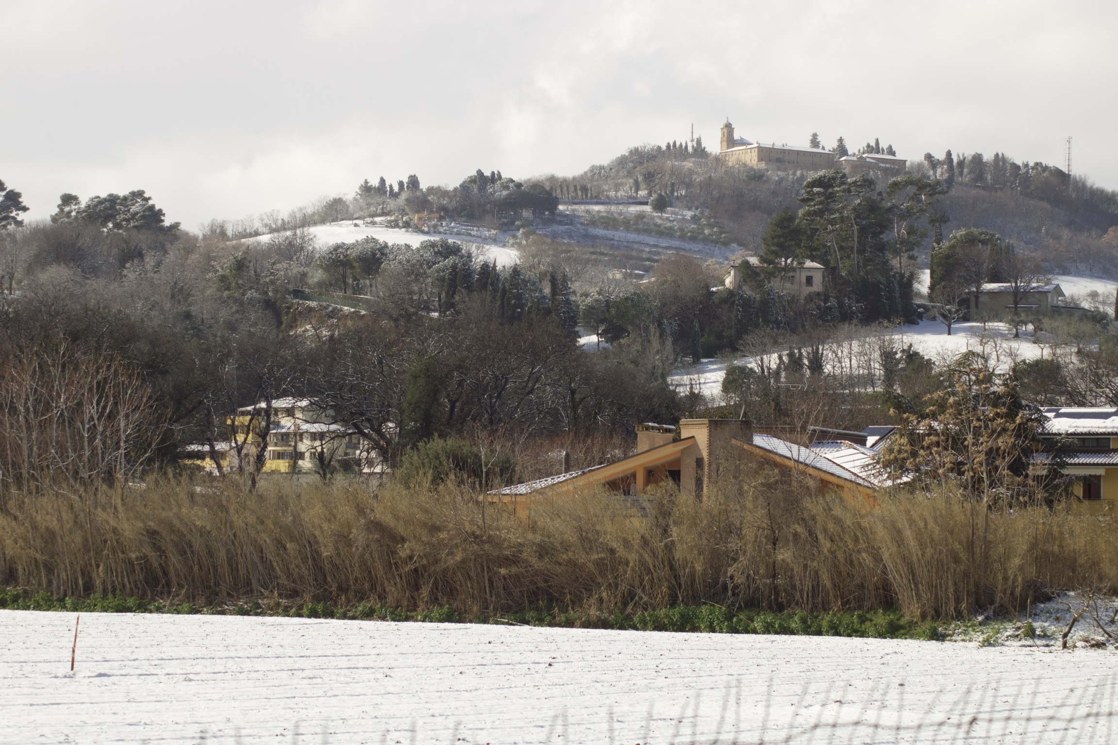 Monte Giove con la neve
