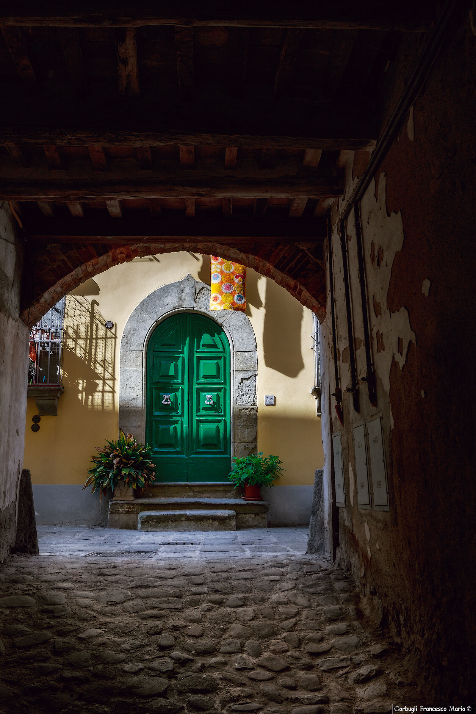 Glimpse of Monte Carlo di Toscana