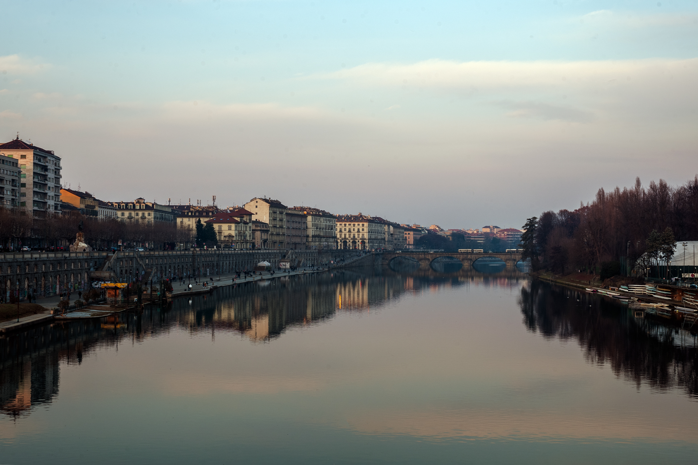 Vista del Po e Murazzi