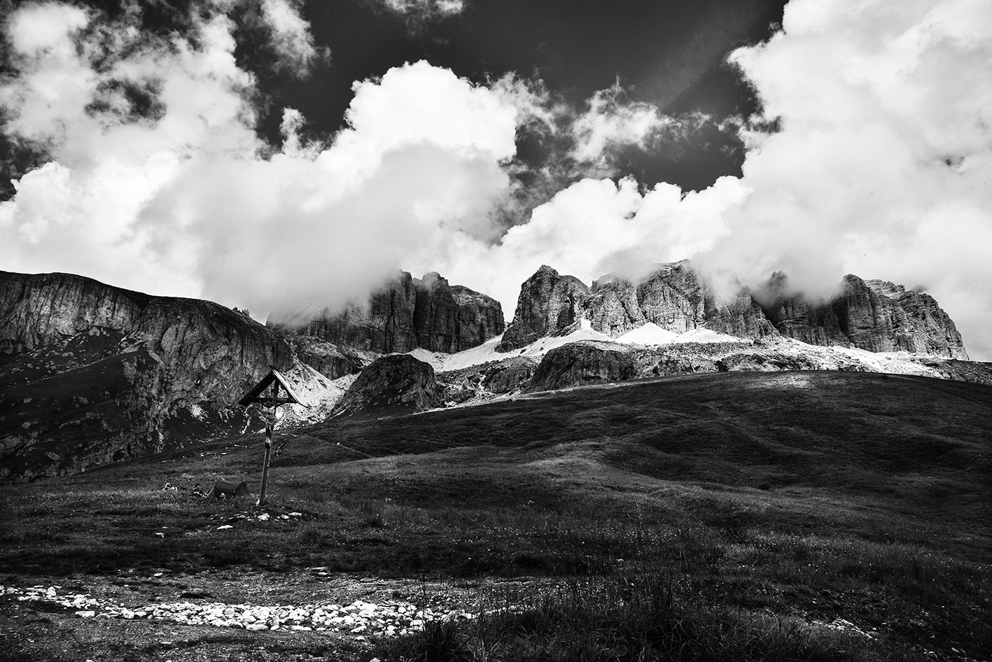 paesaggi in bianco e nero