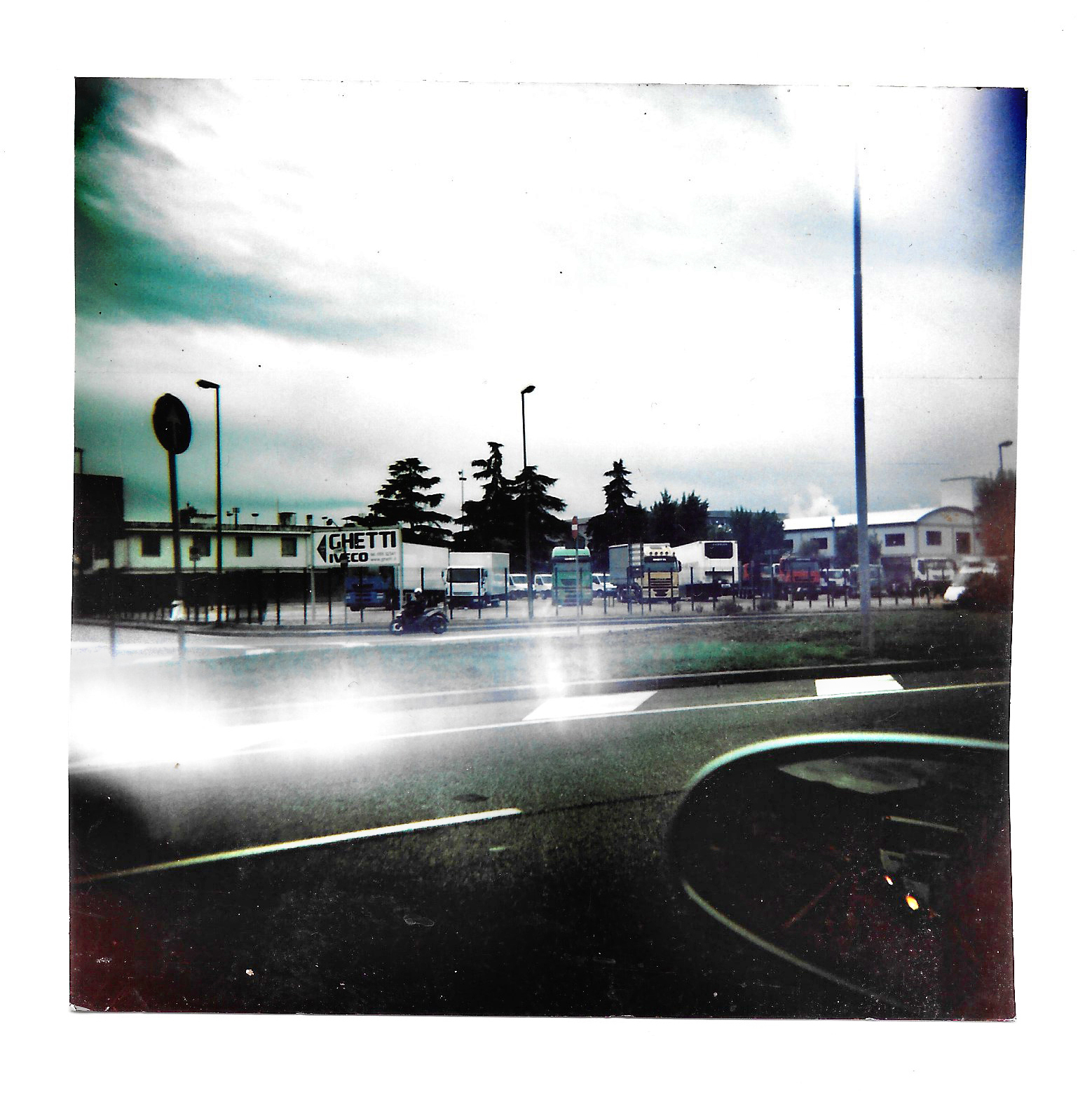 Dal finestrino - Holga