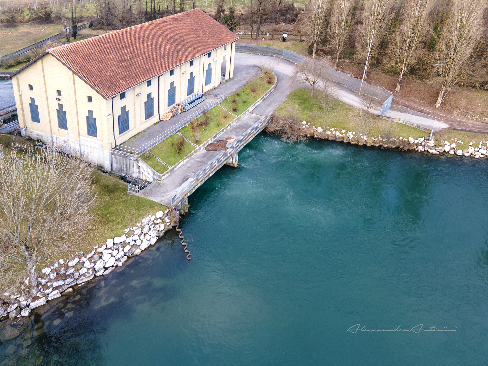 La centrale idro sulla Muzza