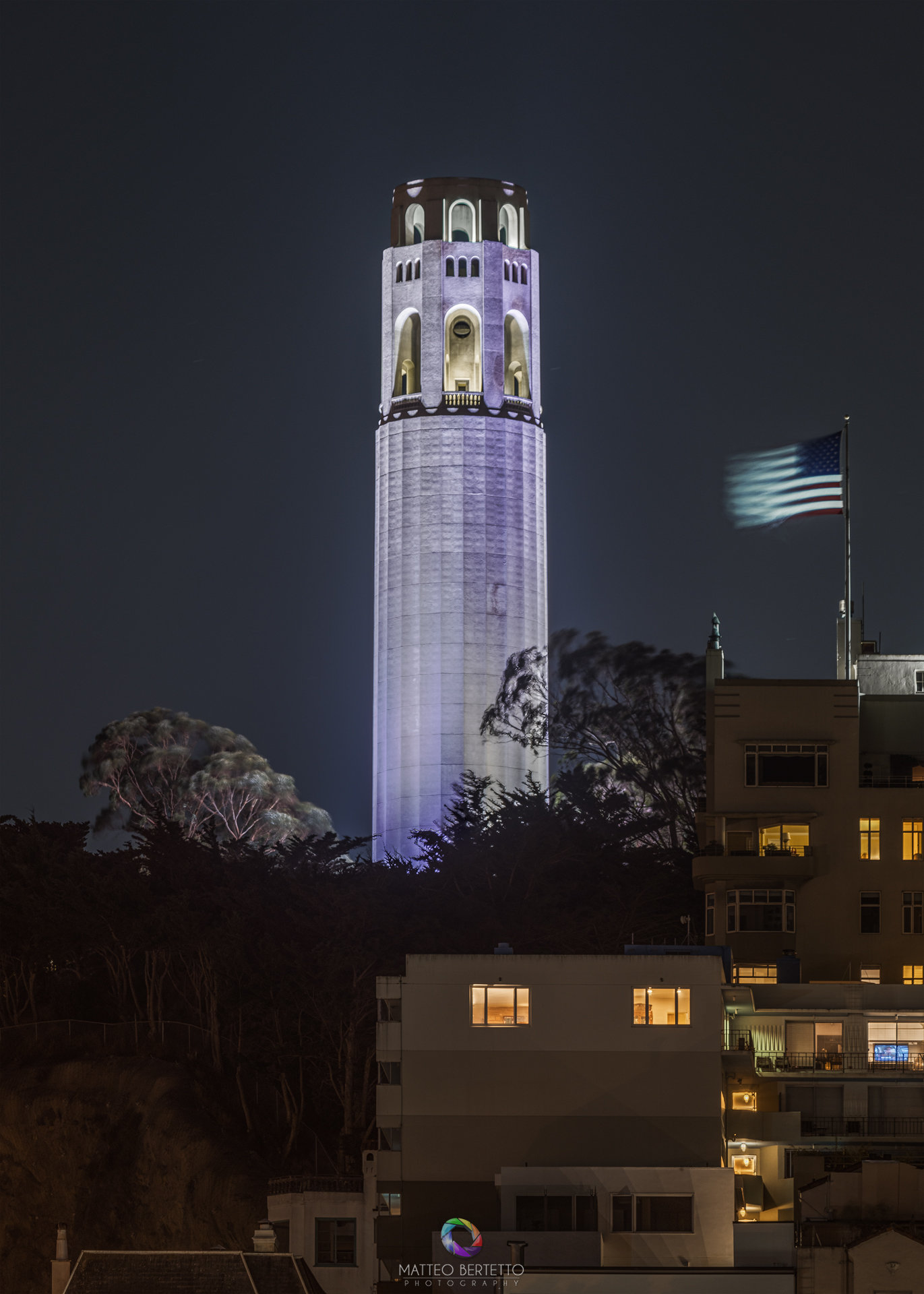 Coit Tower from San Francisco