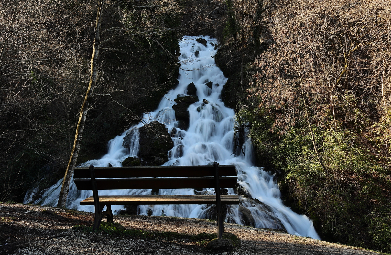 La cascata ai tempi del covid