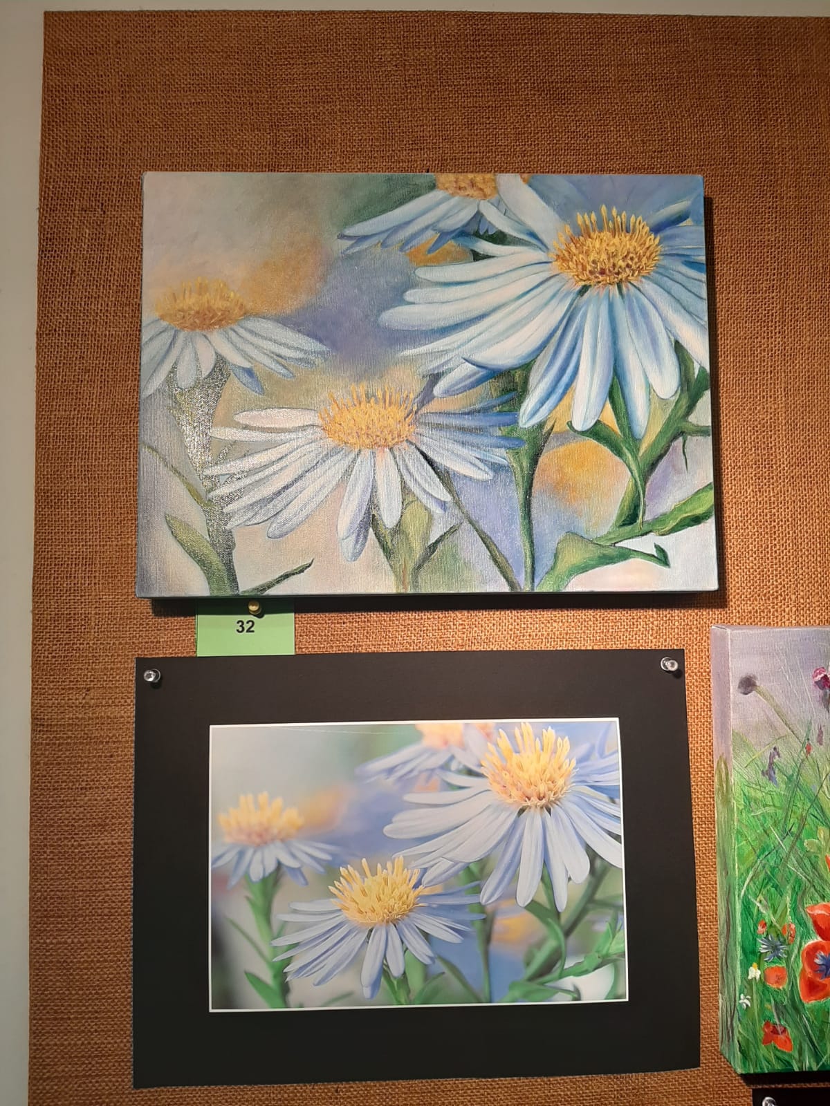 From the photo to the canvas