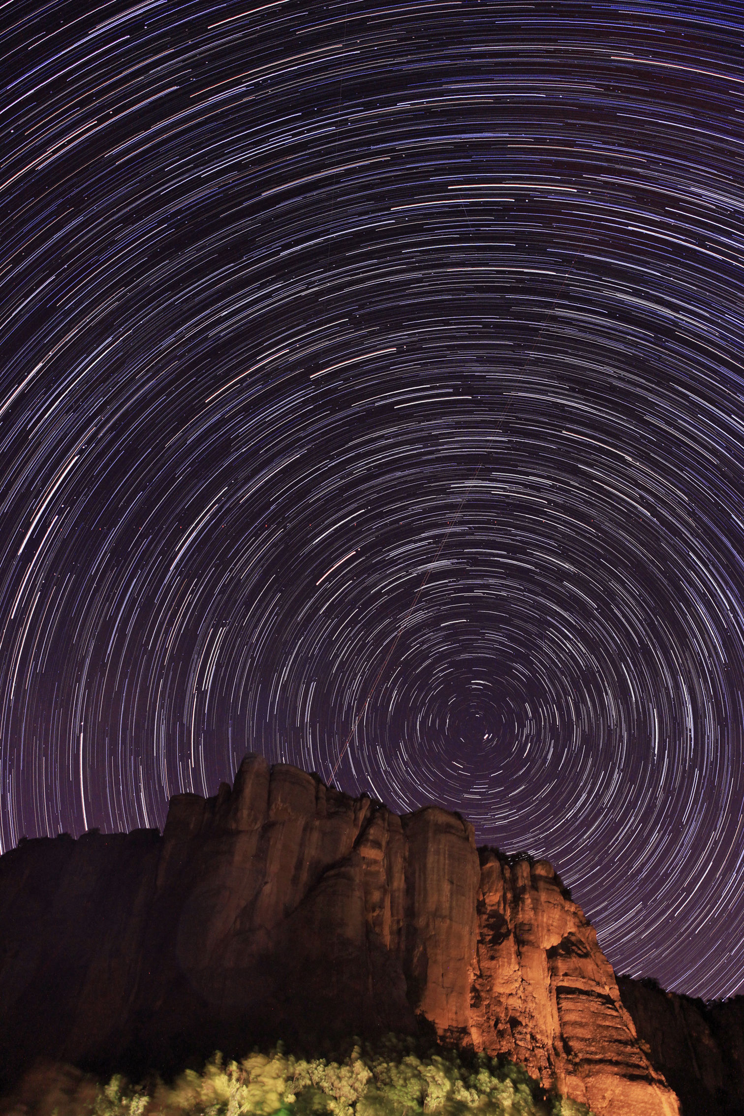 Bismantova - startrails