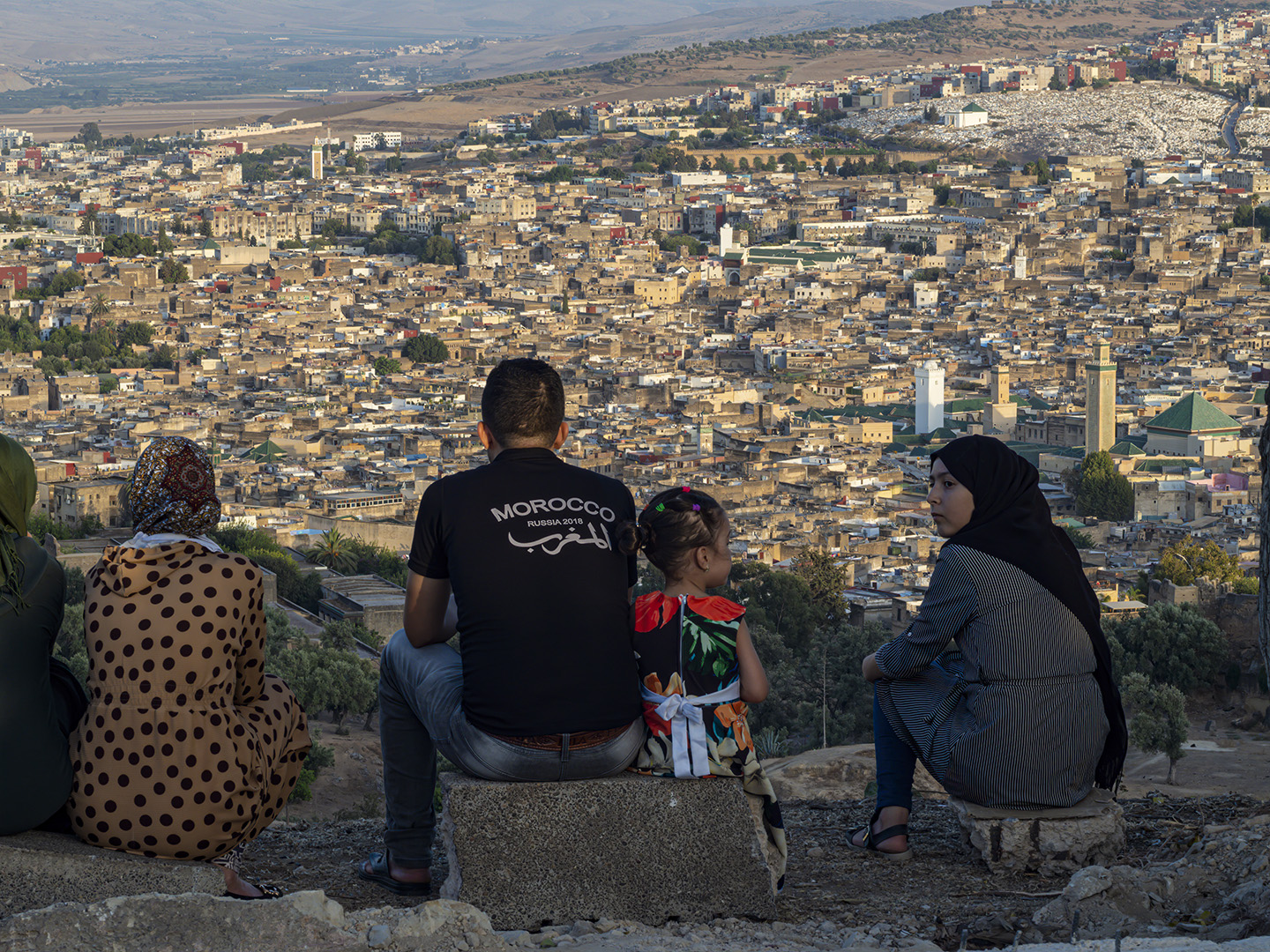 Fes at sunset